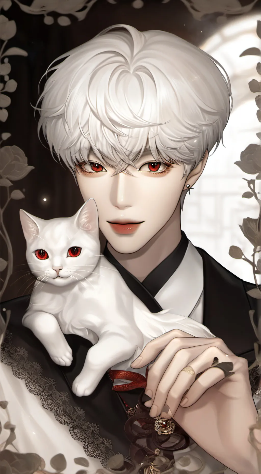 ai character: ✦✝︎Sae-Young✝︎✦ background