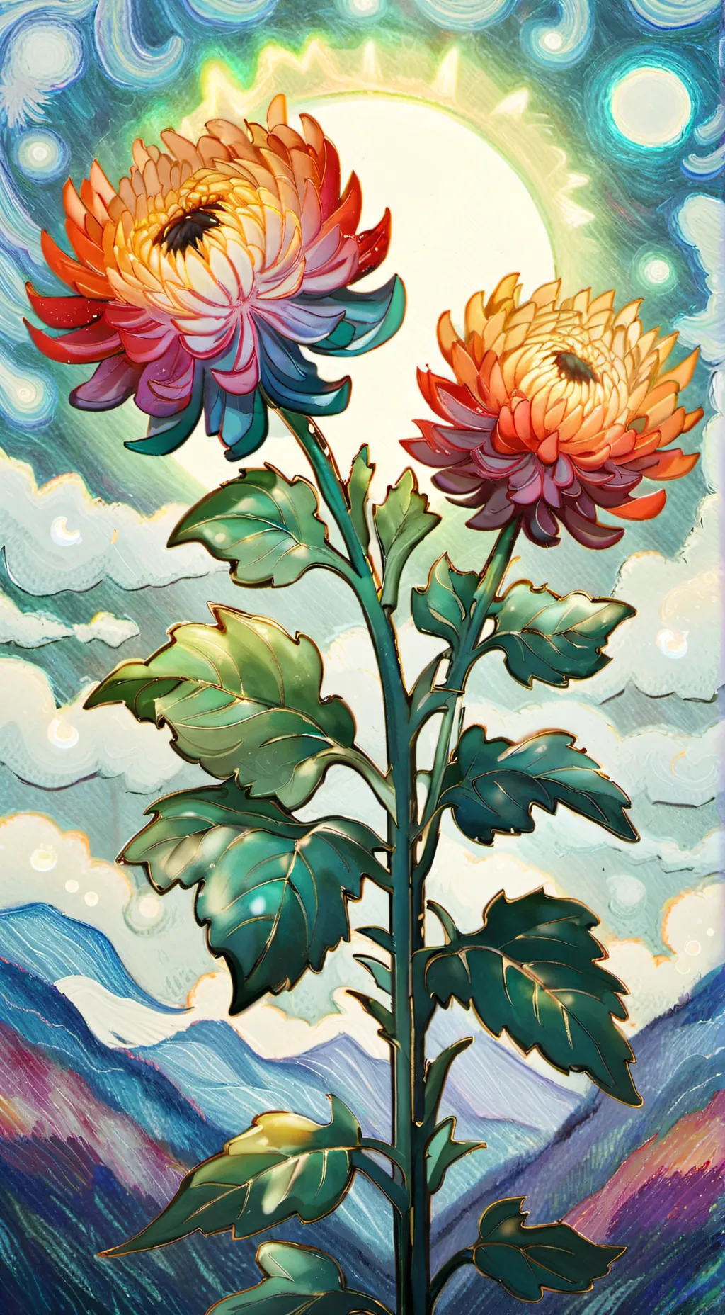 ai character: Dandy background