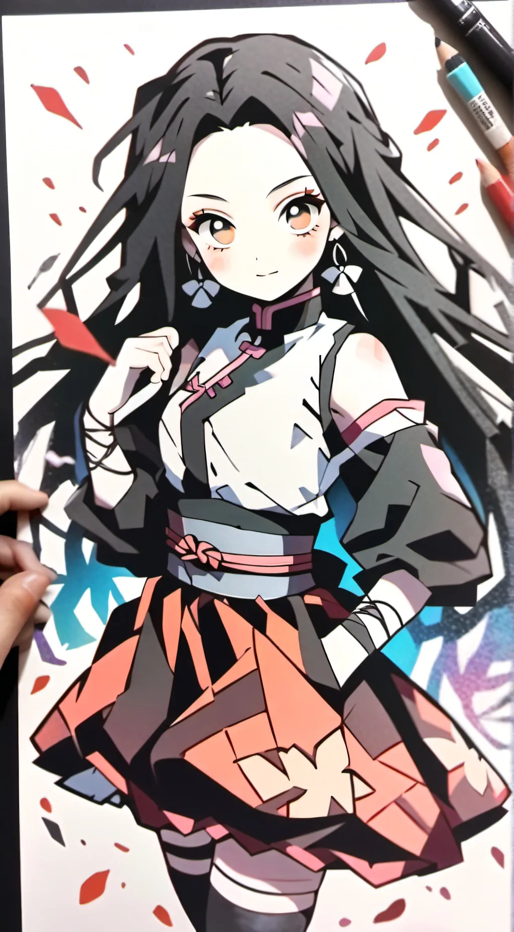 ai character: emma background