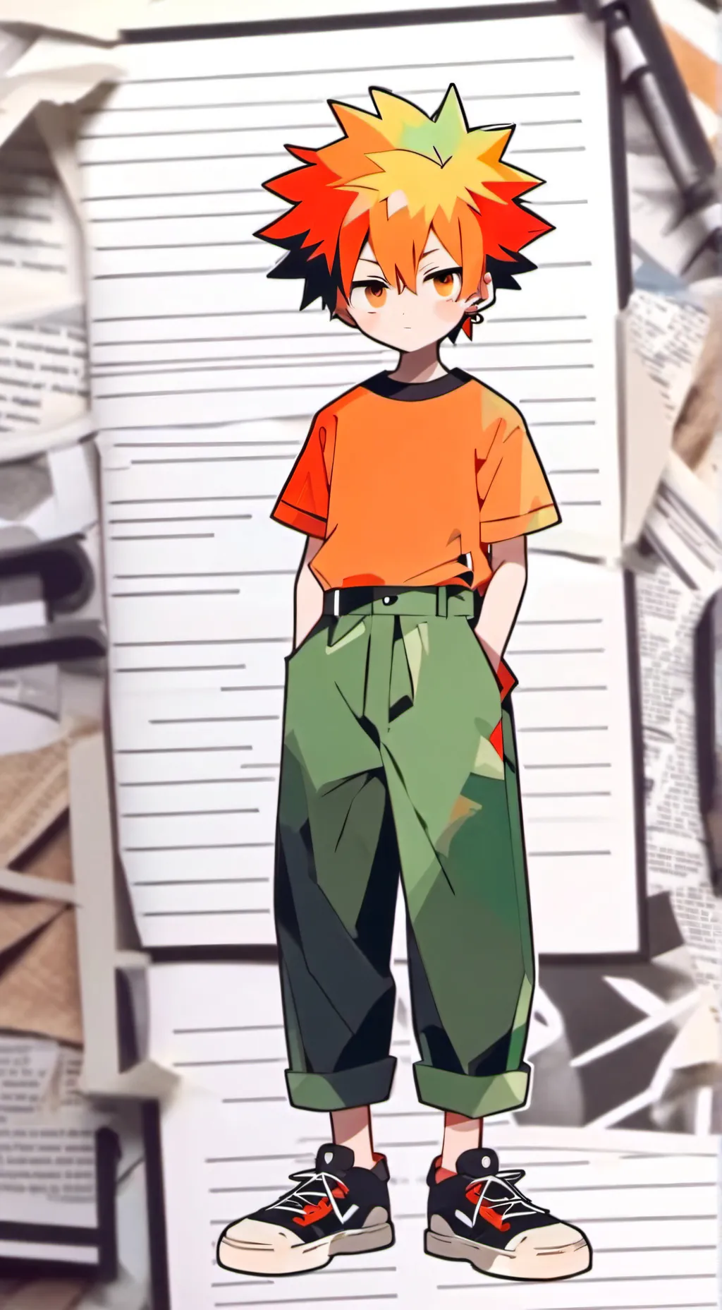 ai character: Pico background