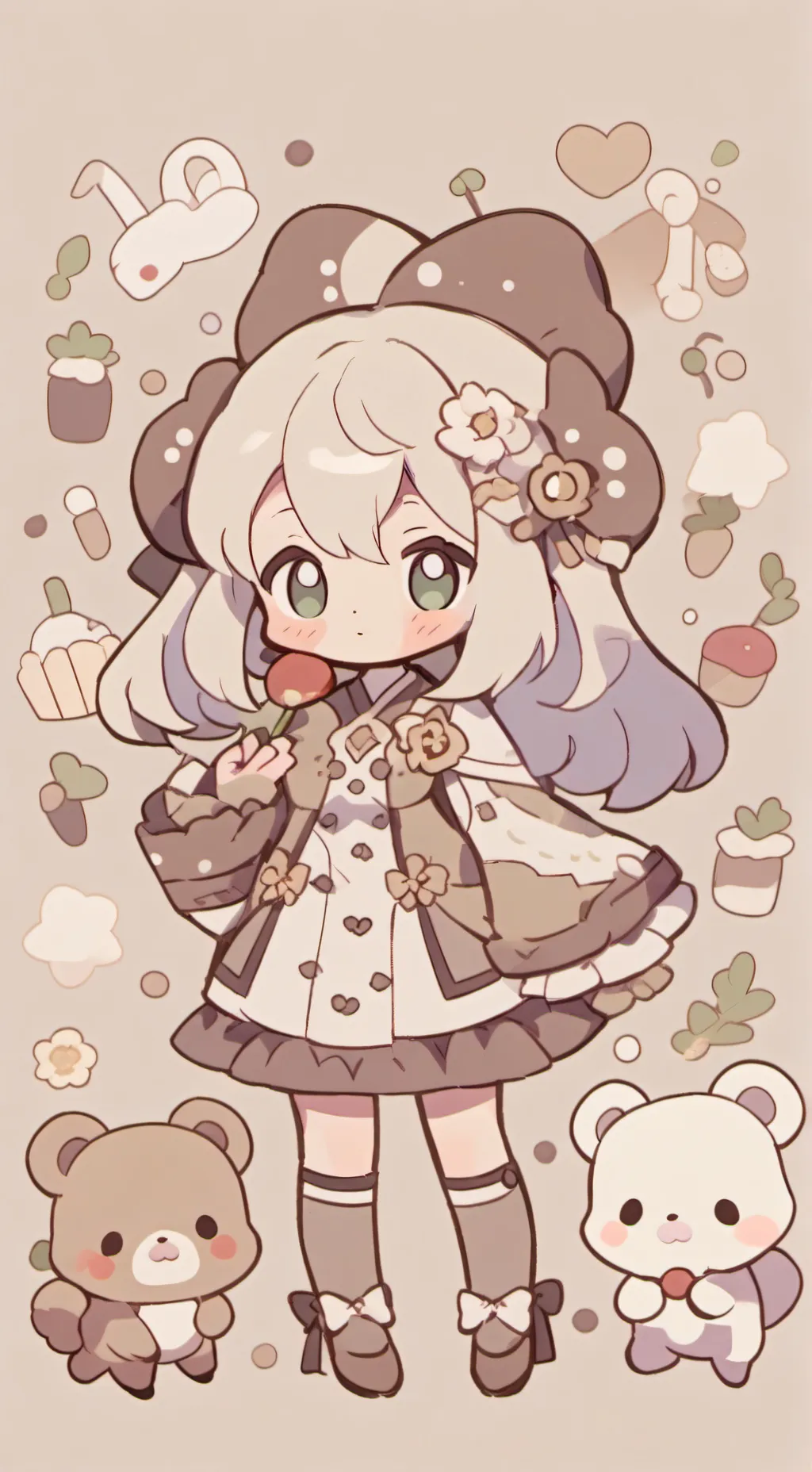 ai character: Pokemon background