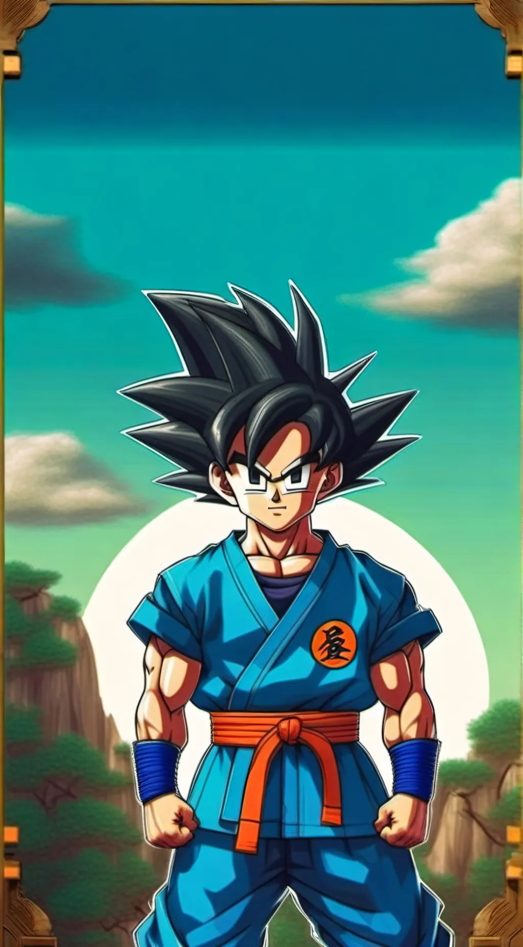ai character: Son Goku background
