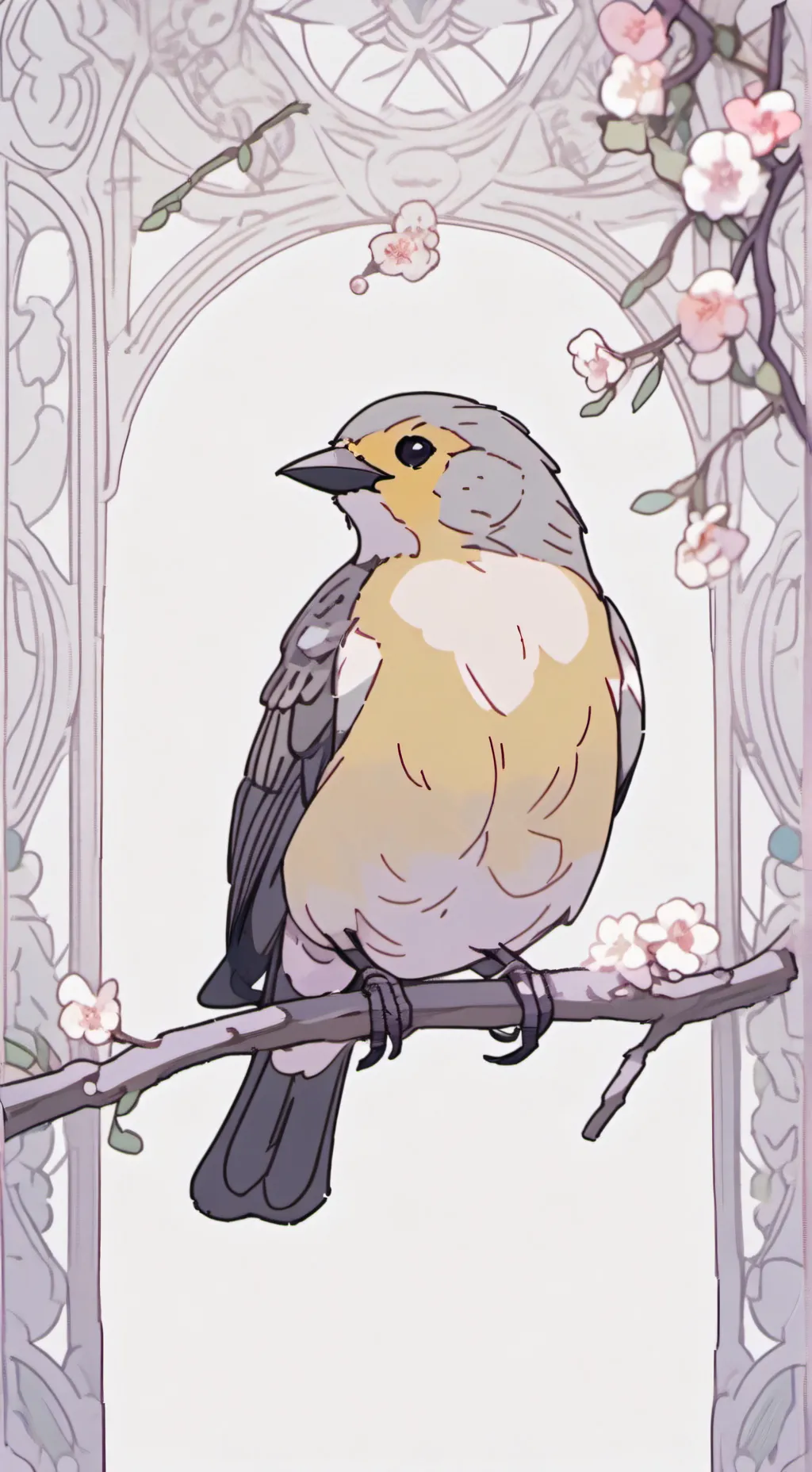 ai character: Tweetie background