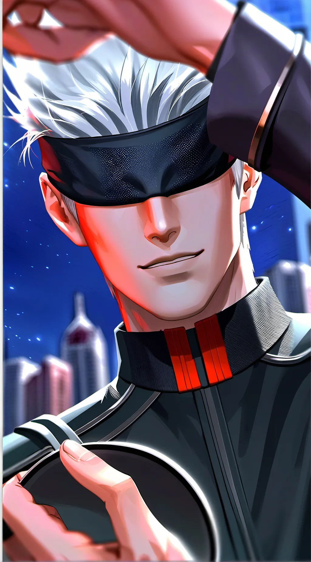 ai character: Gojo Satoru background