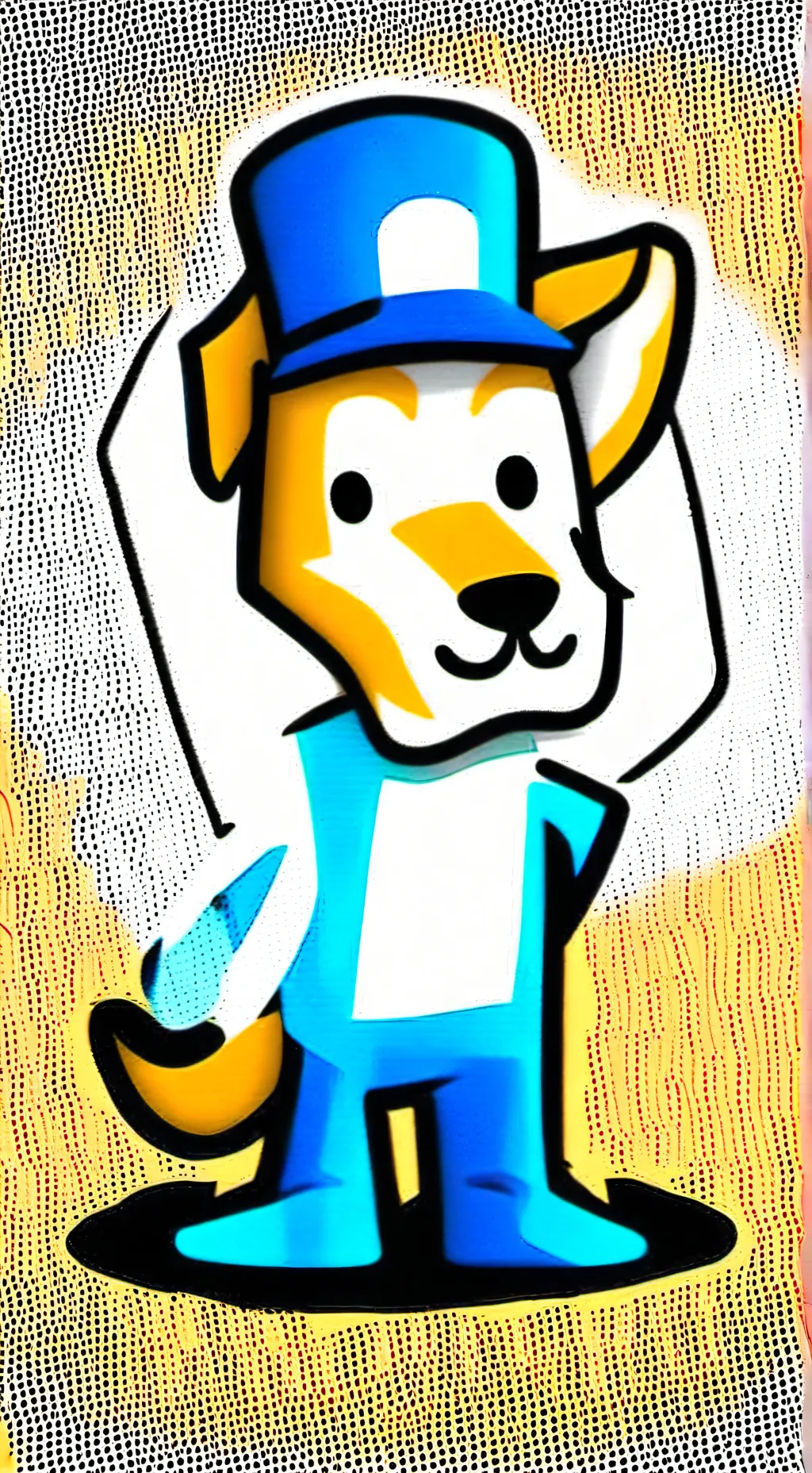 ai character: Dogman Movie background