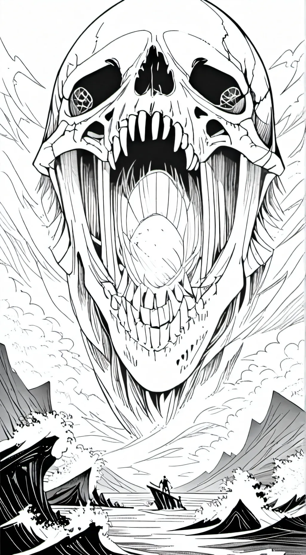 ai character: skull island(2005) background