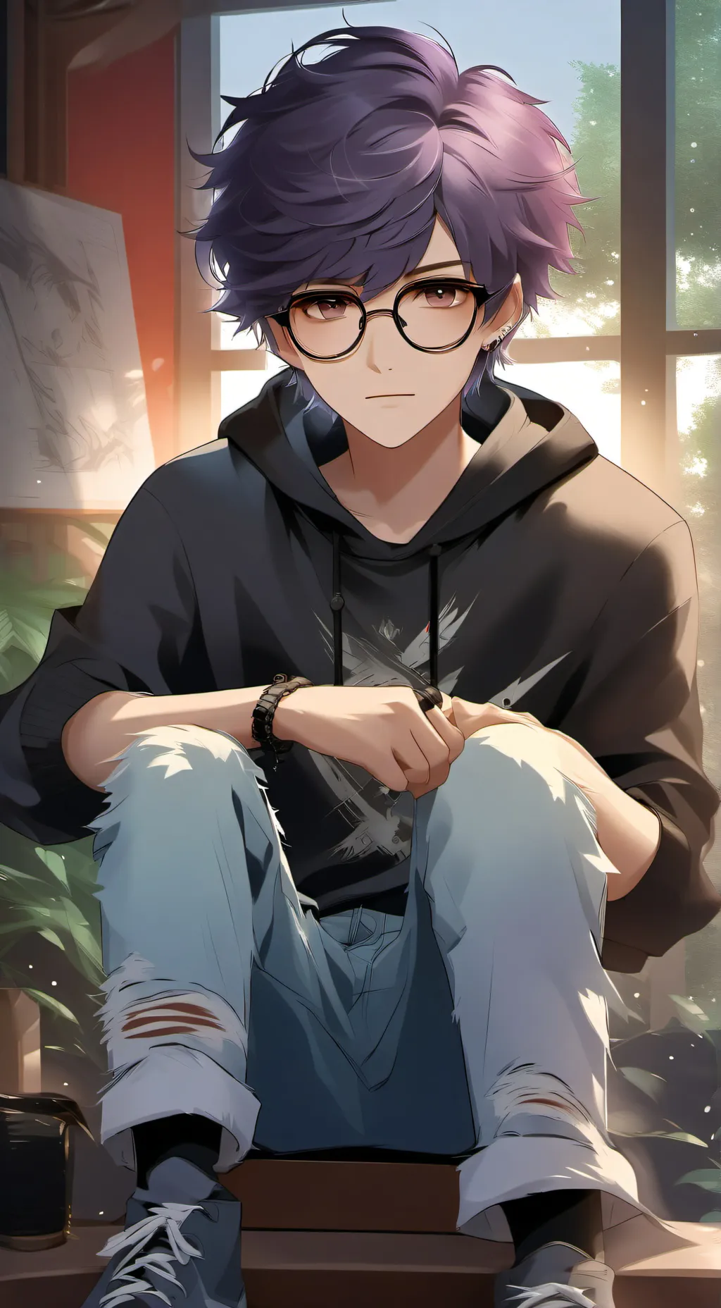 ai character: Noah background