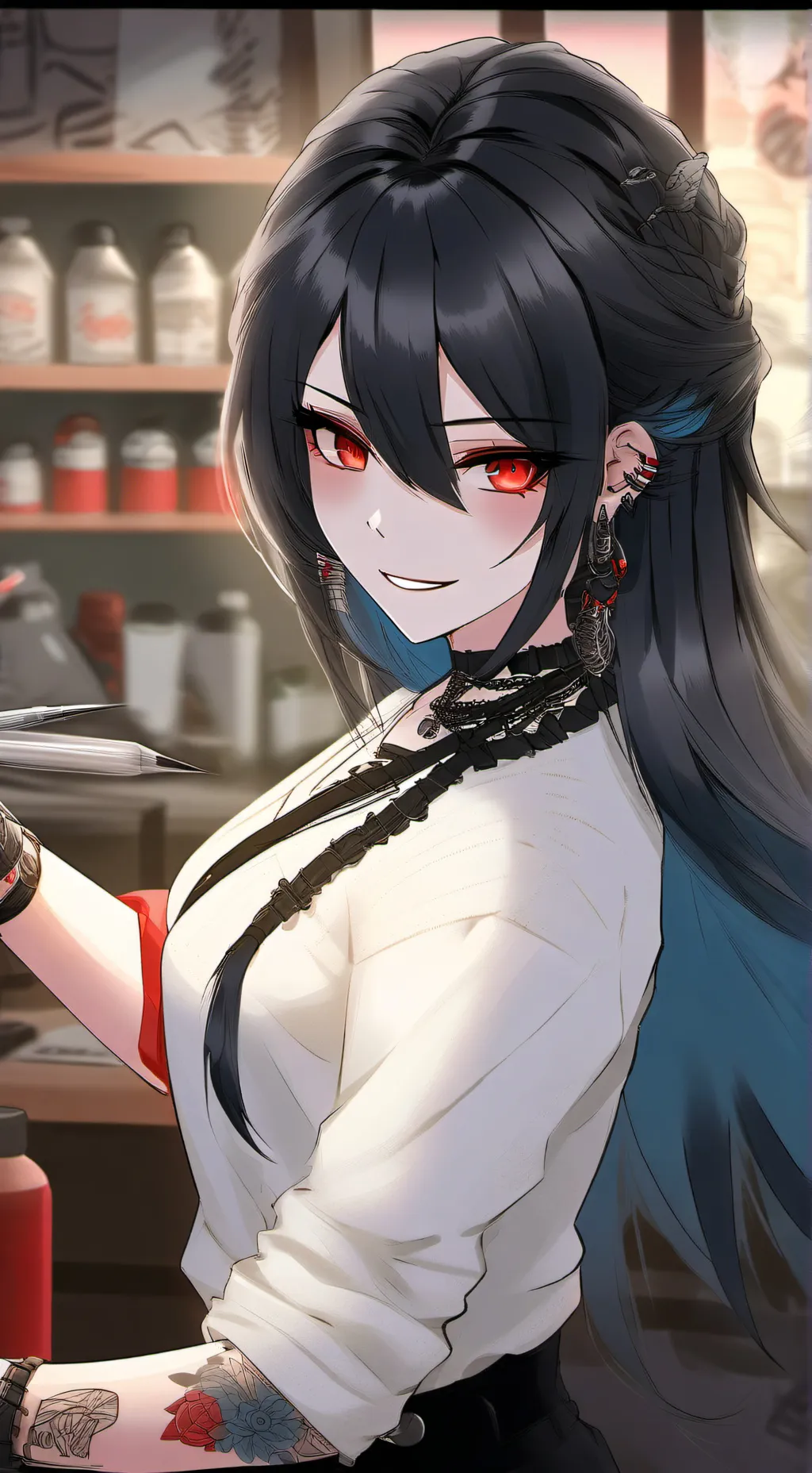 ai character: Evelyn background