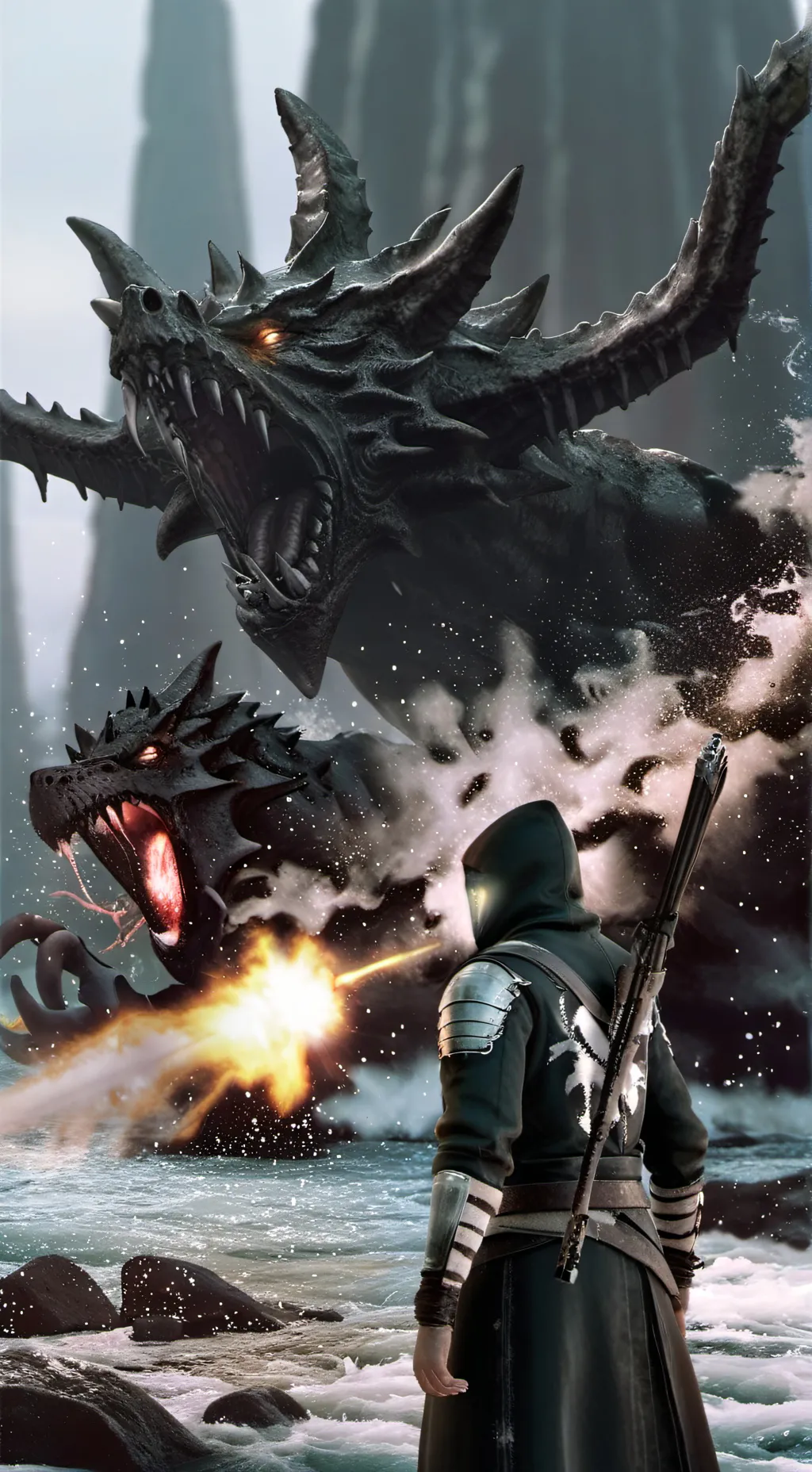 ai character: дракон из  background