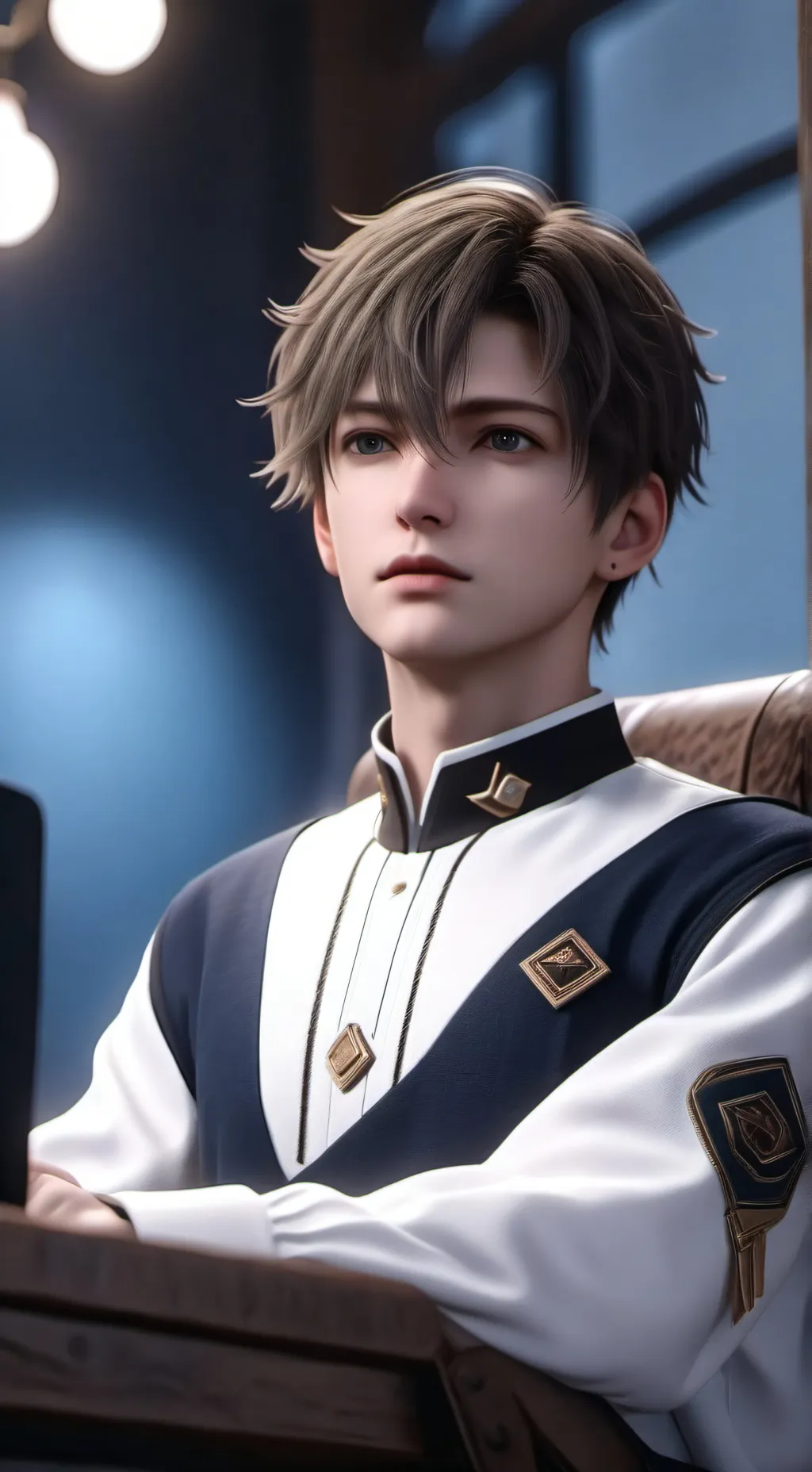 ai character: Kacper  background