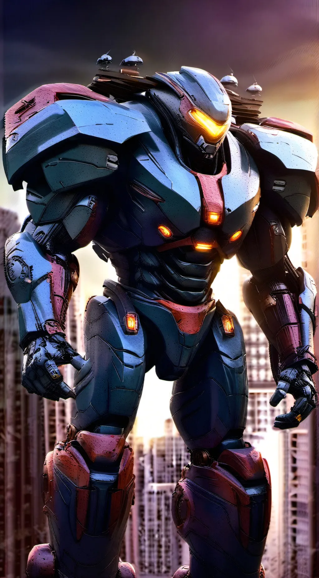 ai character: GIPSY DANGER  background