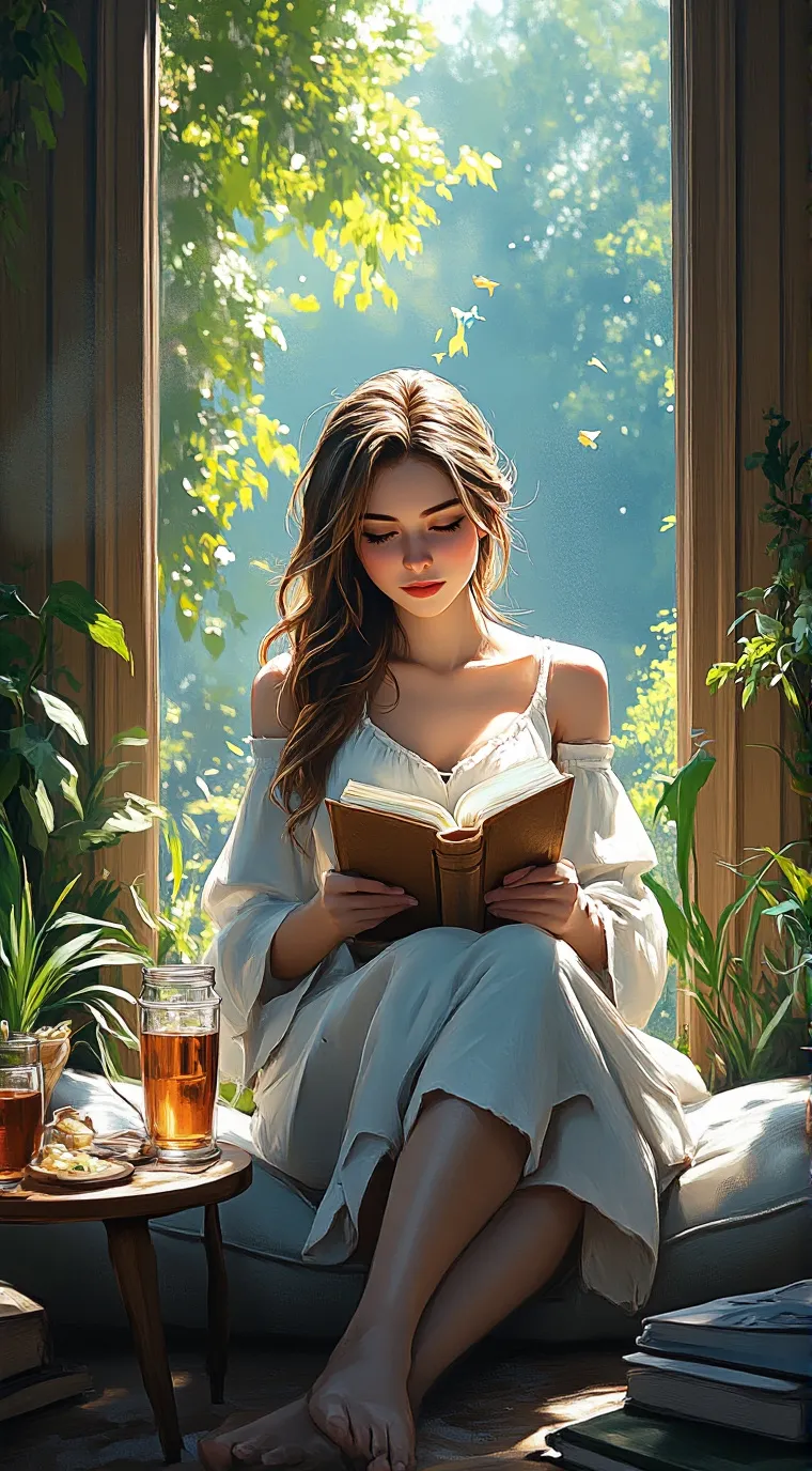 ai character: Emma  background