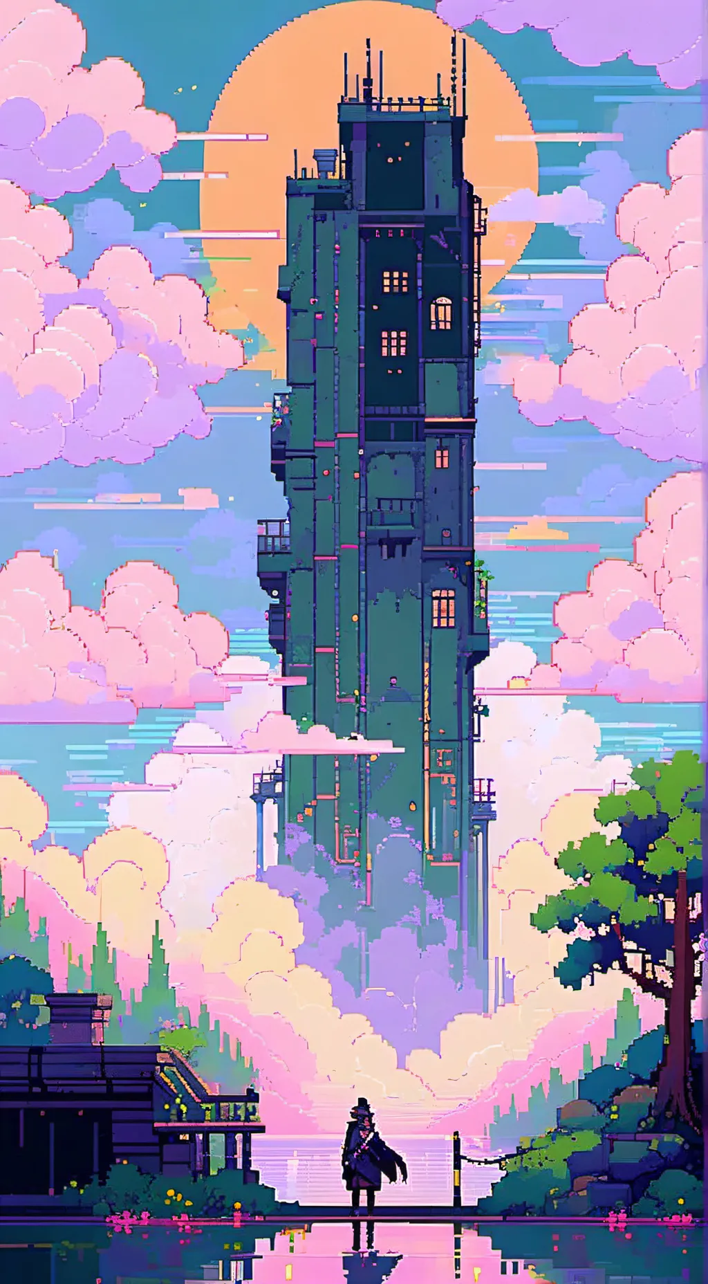 ai character: news background