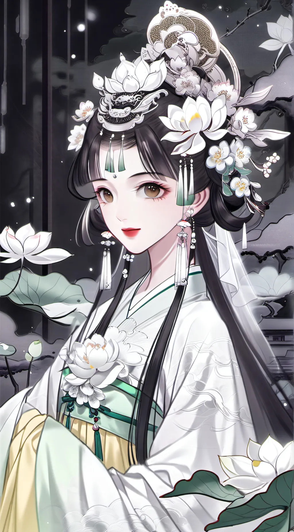 ai character: Yinghua background