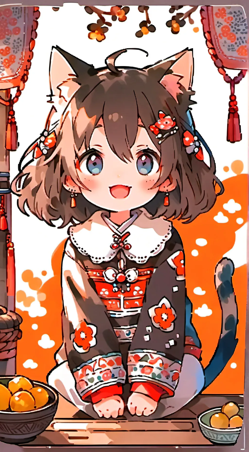 ai character: Patchwork Furry Sp background