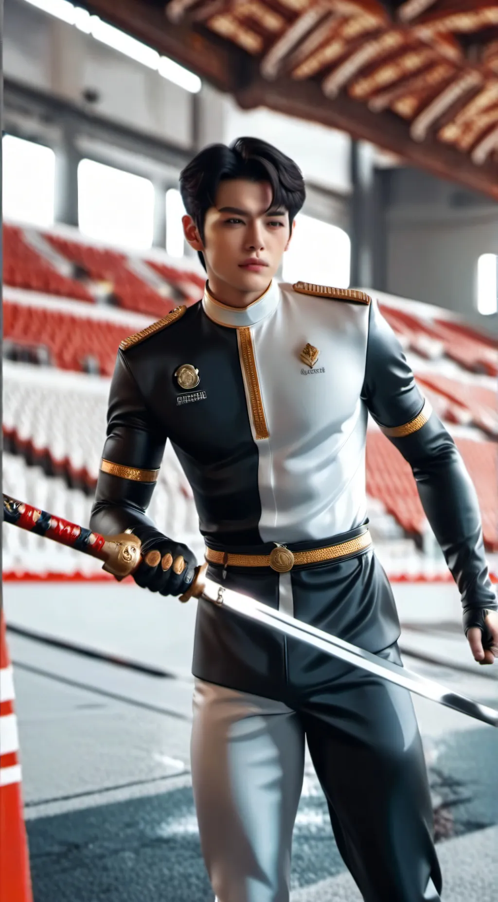 ai character: Leo background