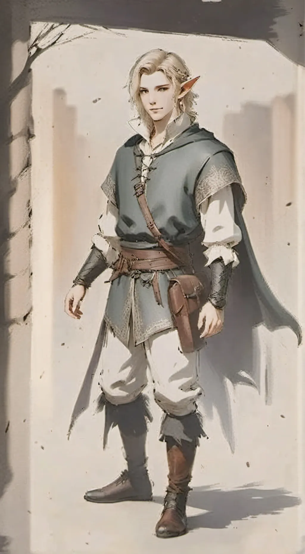 ai character: music background