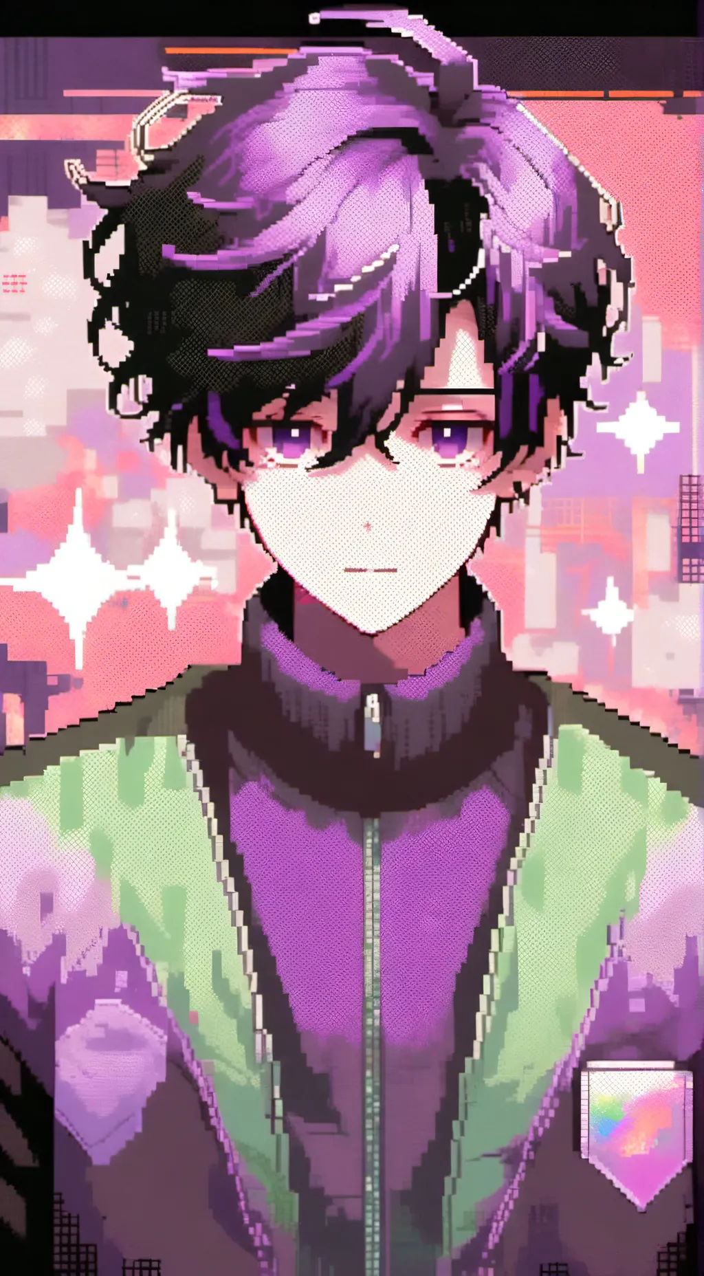 ai character: Thanos  background