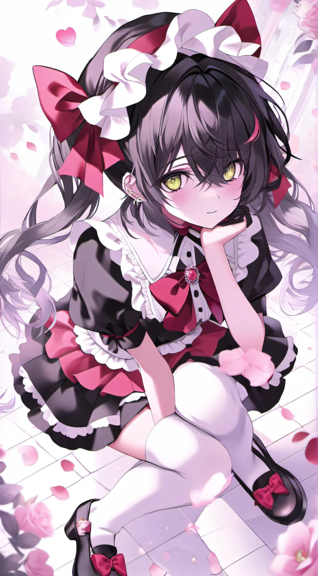 ai character: Noël  background