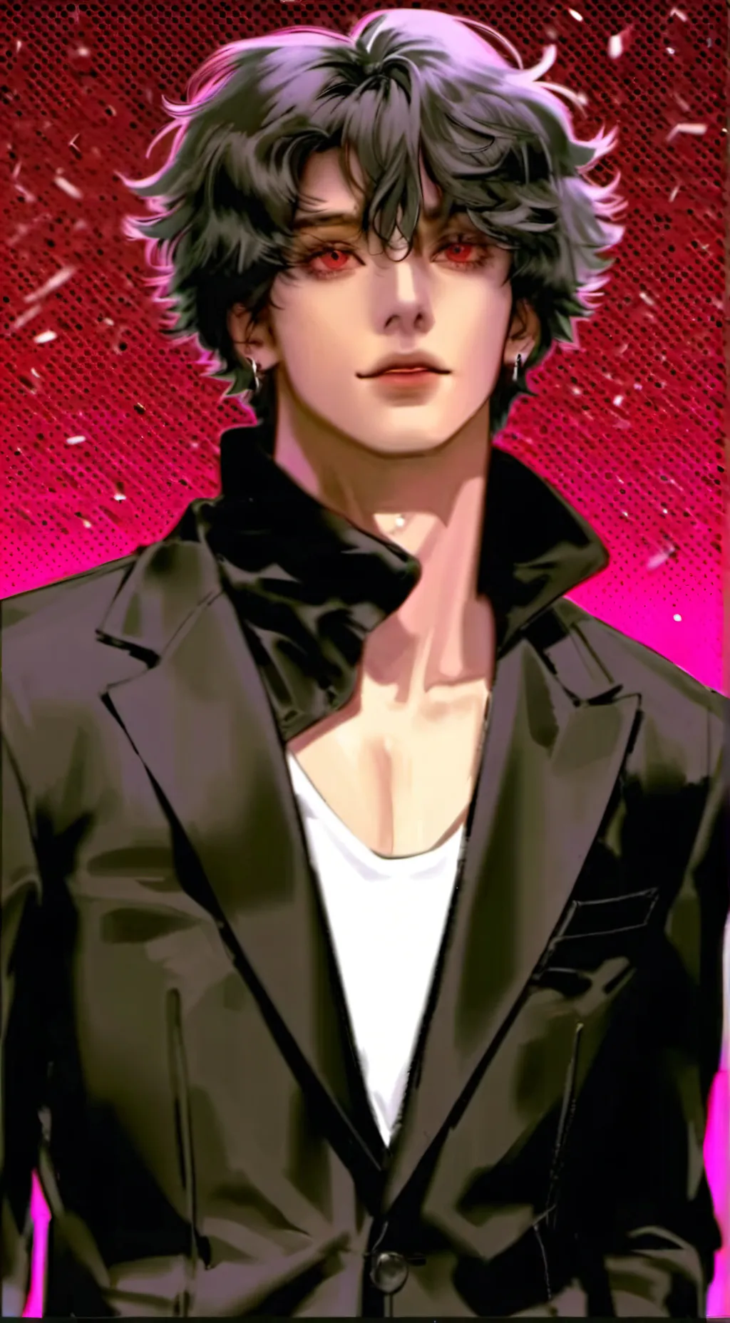 ai character: EMO BOI background