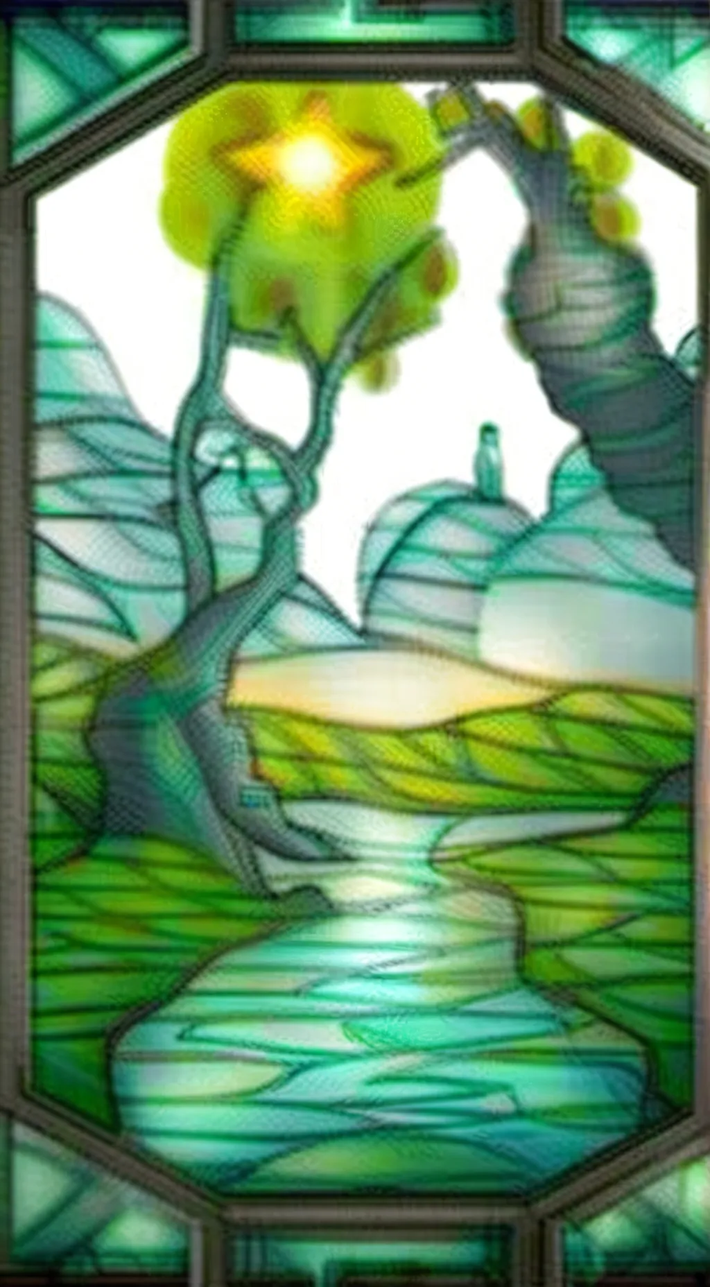 ai character: Wof×HTTYD background