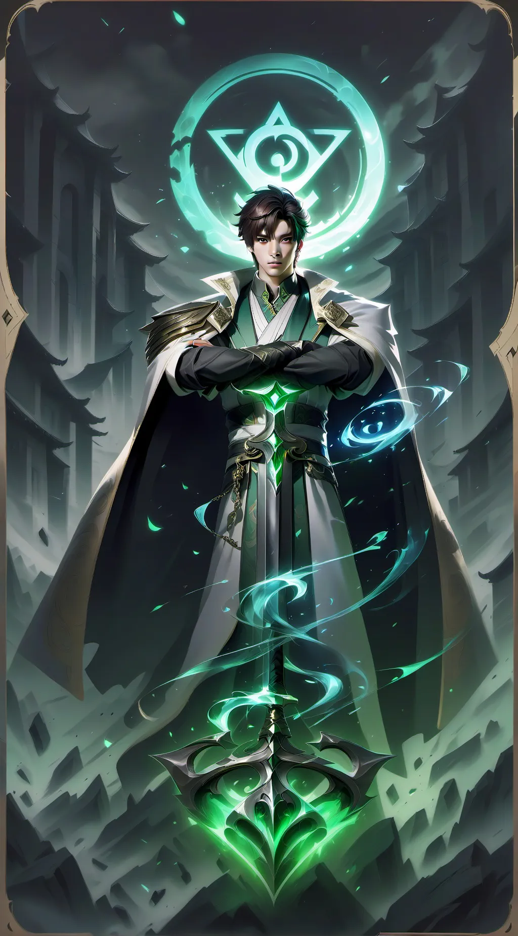 ai character: enhypen scary ver. background