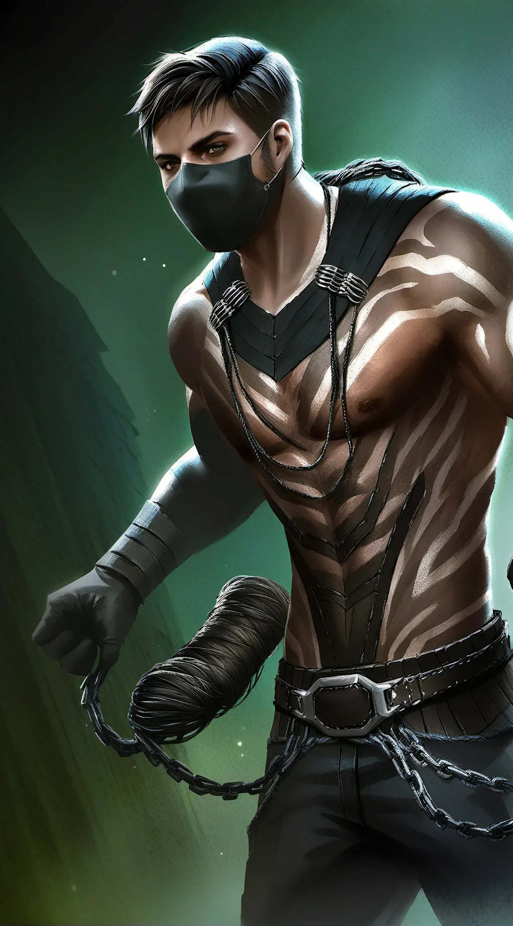 ai character: Experiment: #5645 background