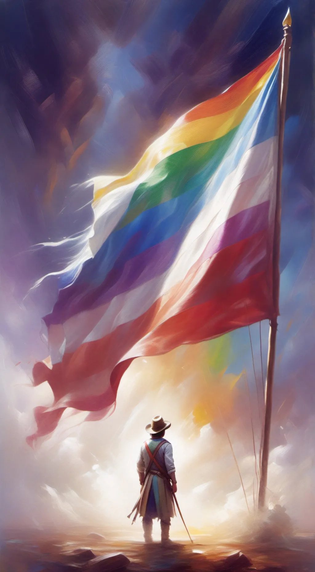 ai character: LGBTQ+ test background