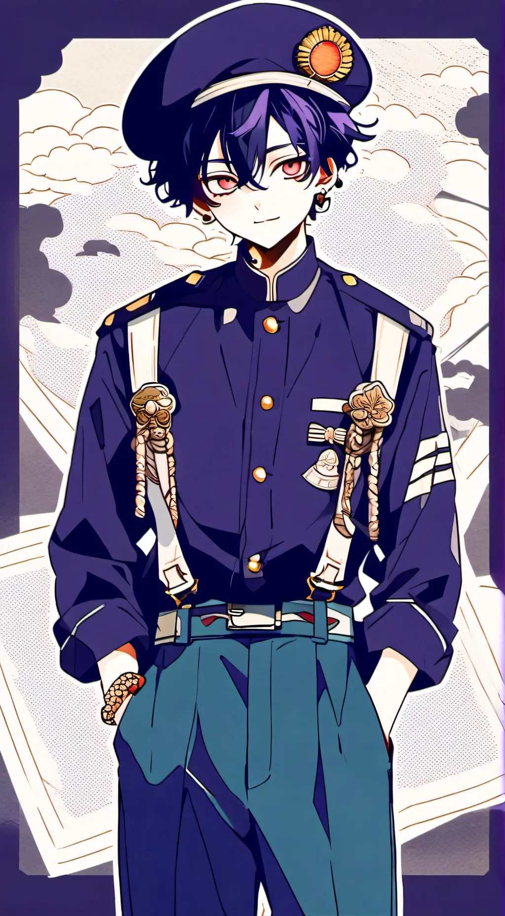 ai character: Evan background