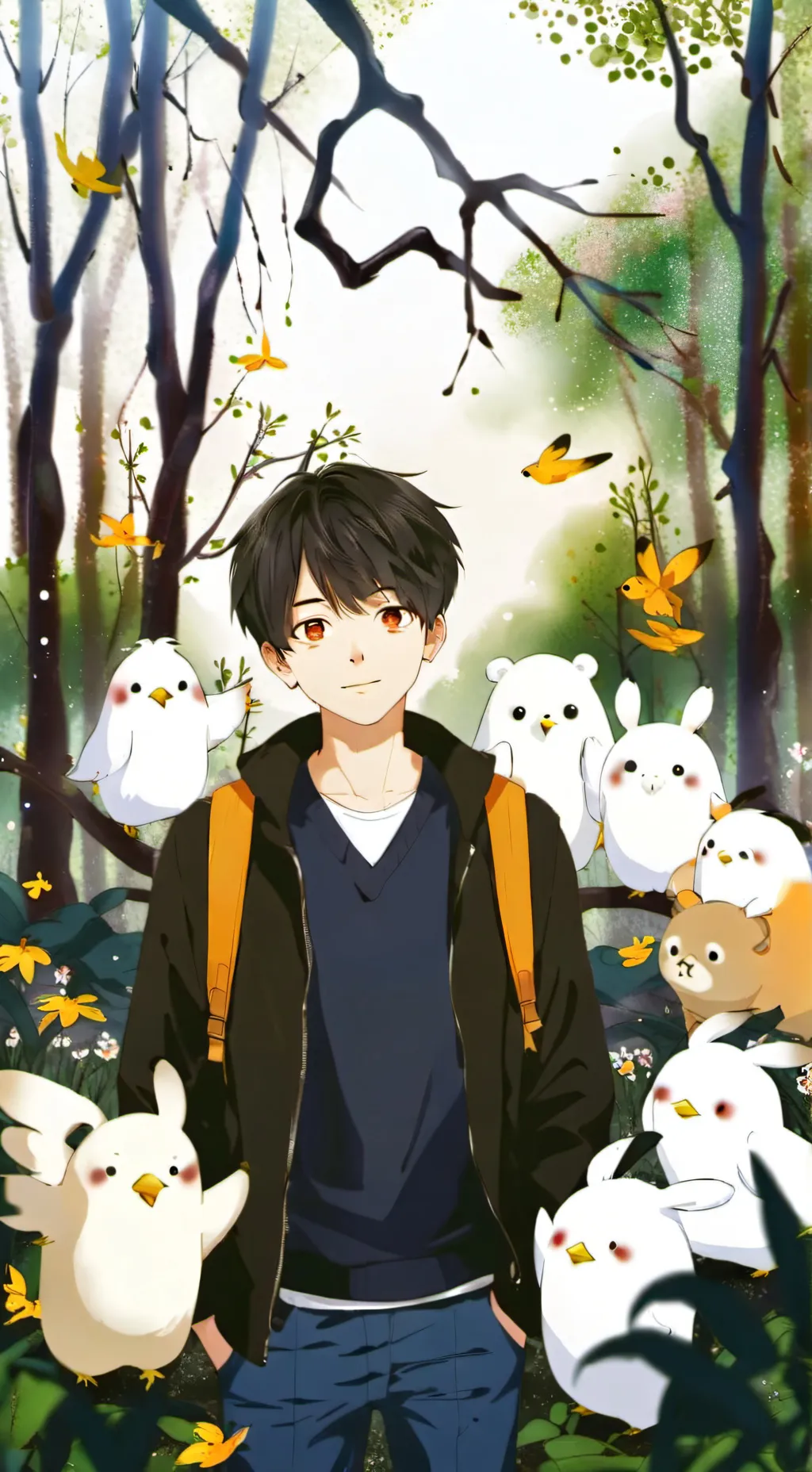 ai character: Campbell background