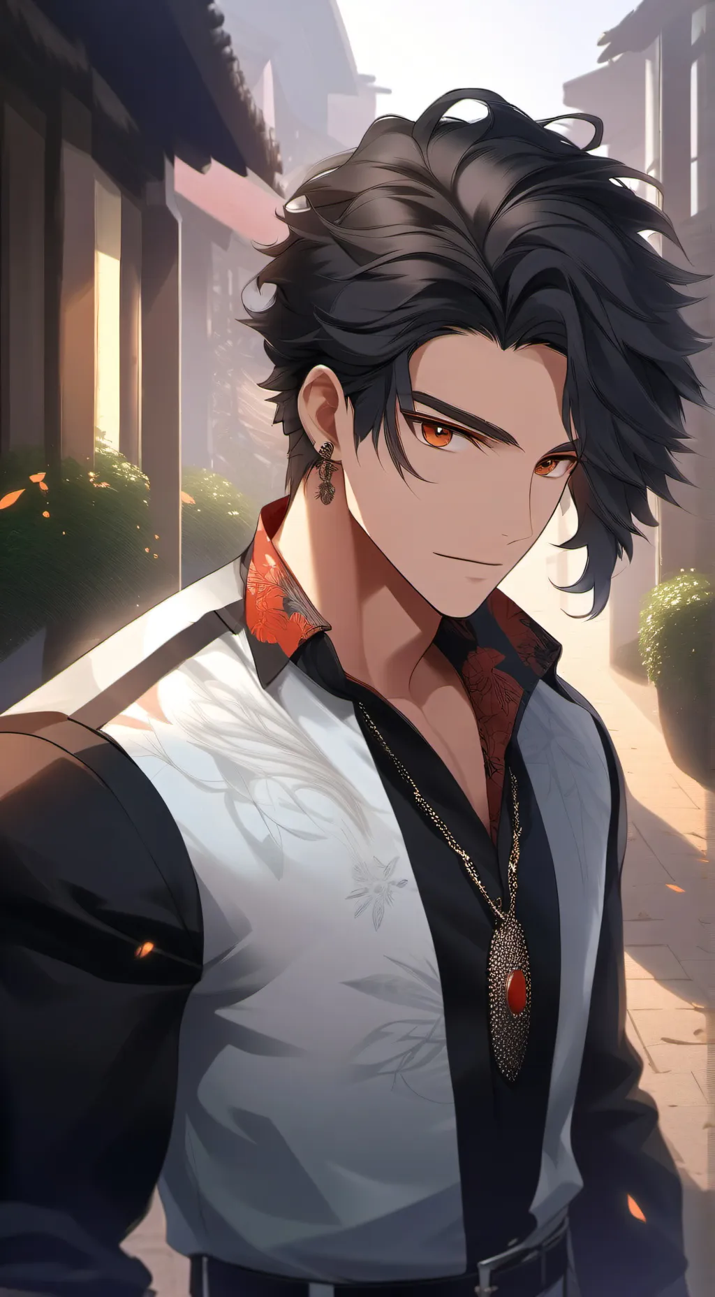 ai character: Mocki background