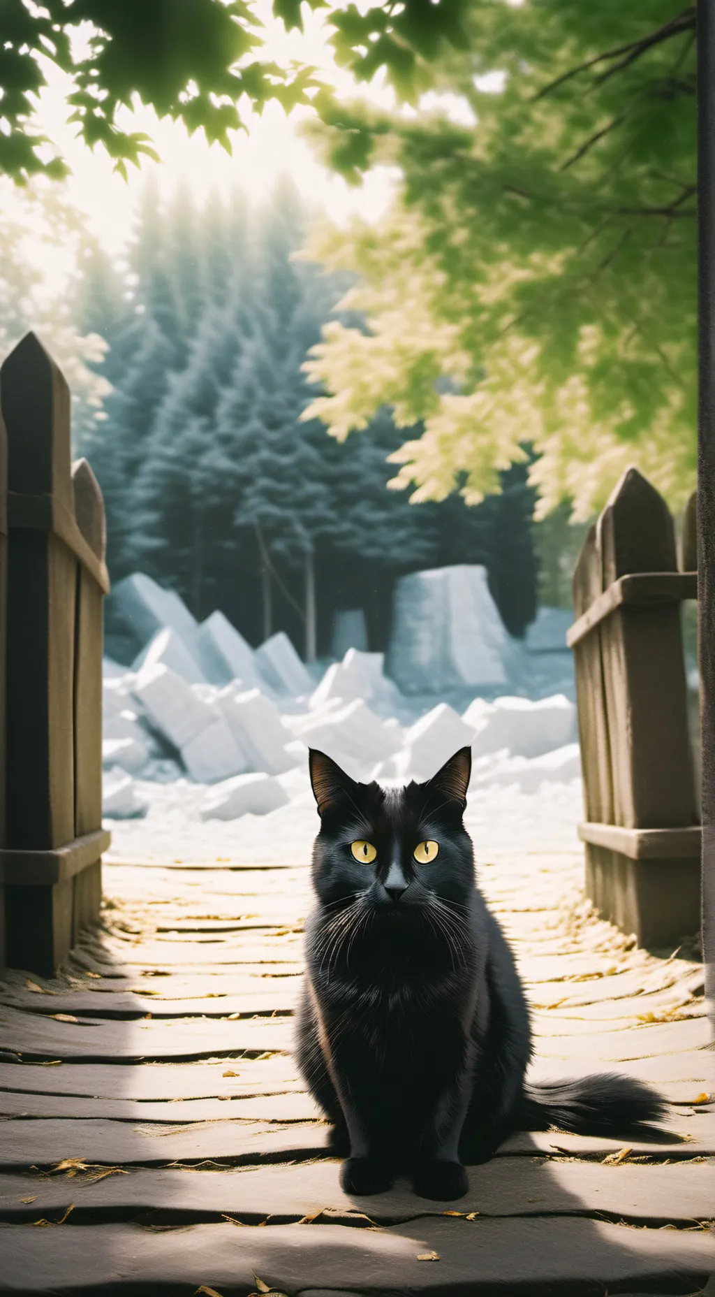 ai character: Salem background