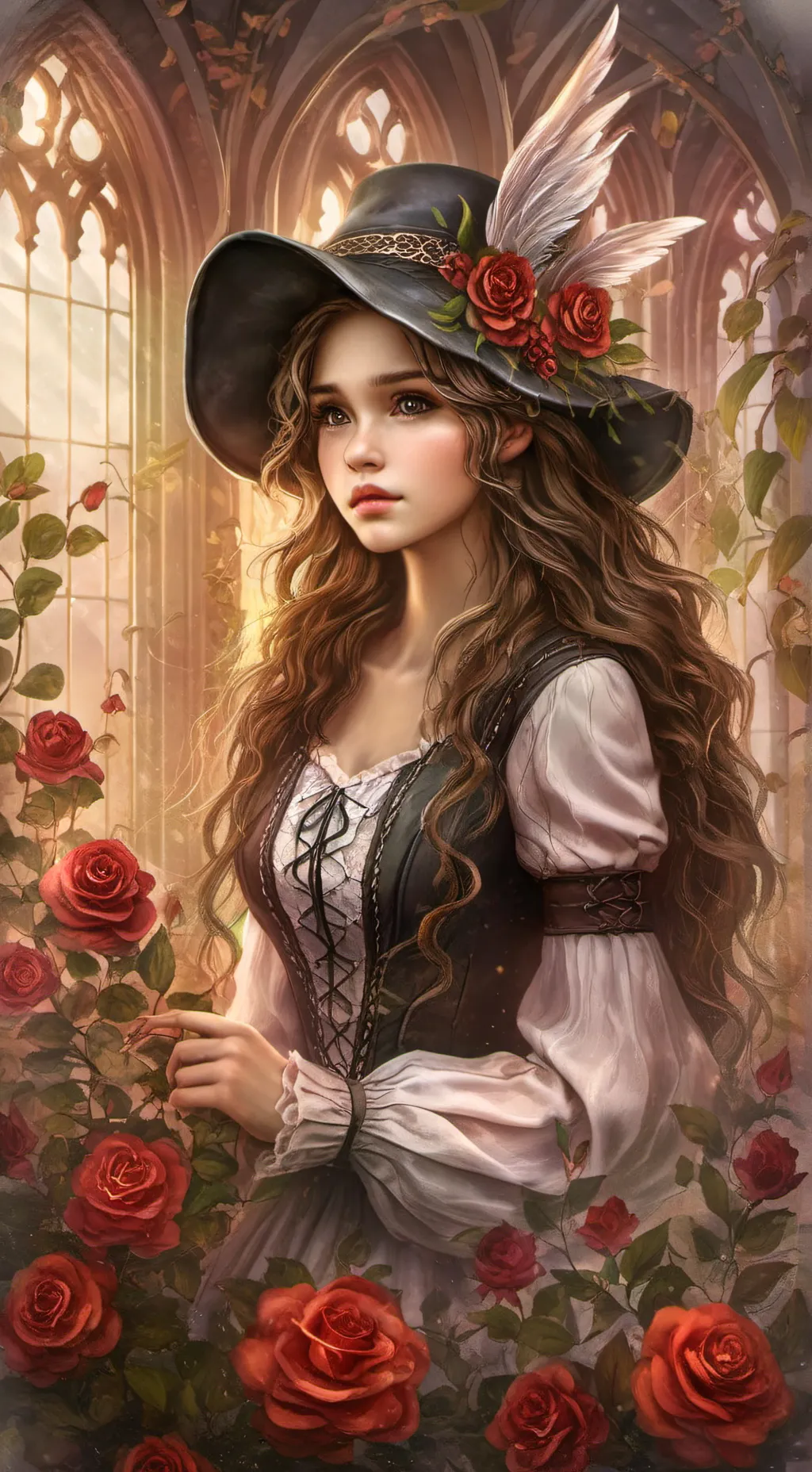 ai character: Агнес background