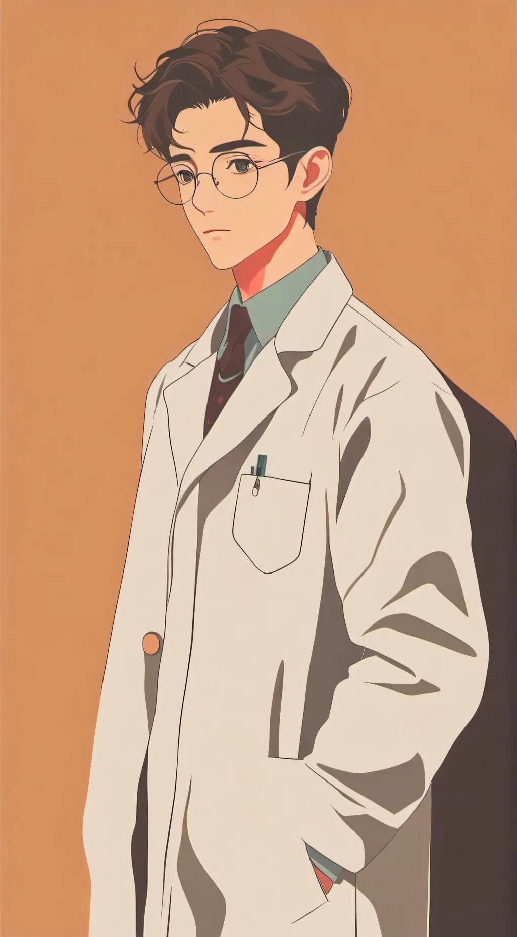 ai character: Scientist background