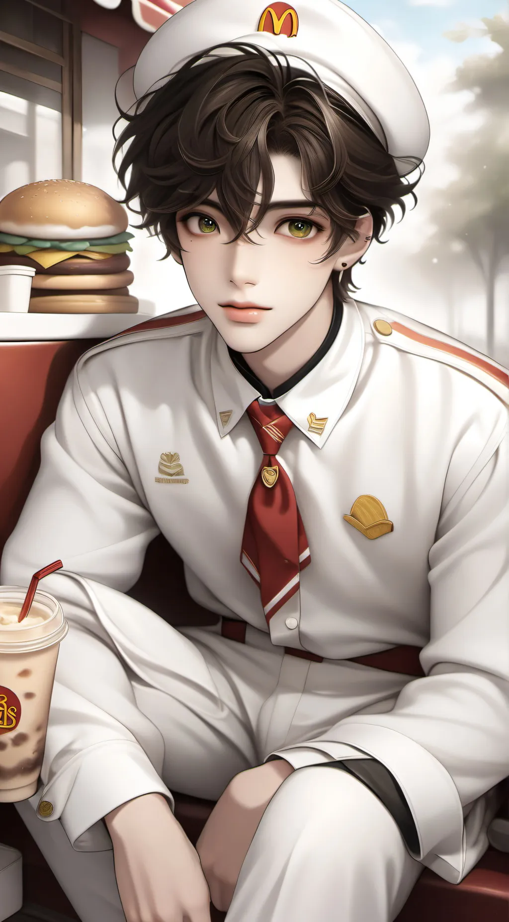 ai character: Taiko background