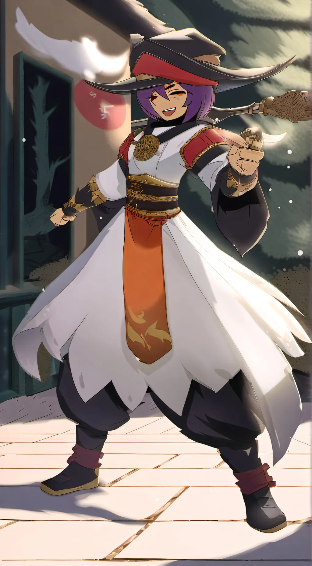 ai character: Sandy background