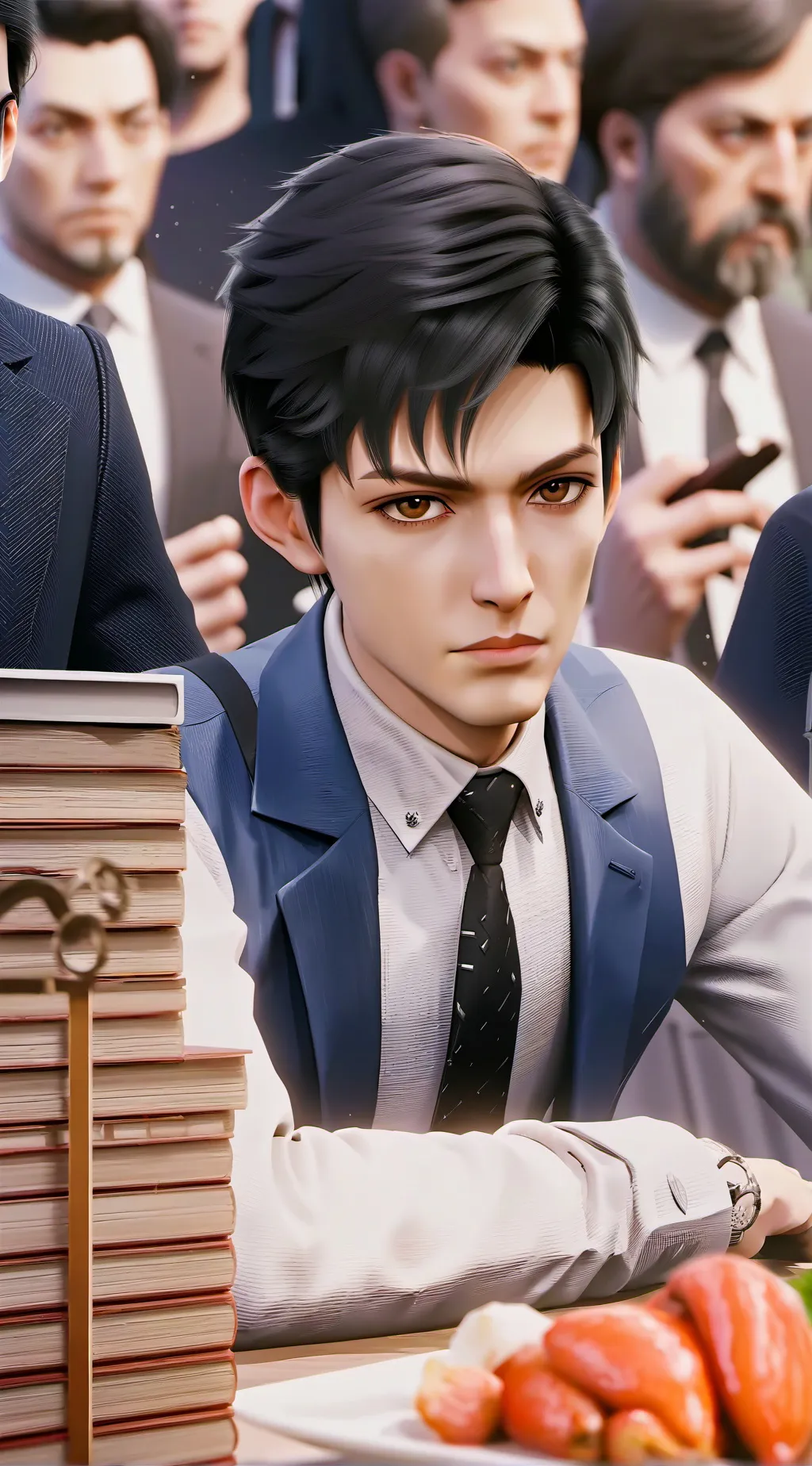 ai character: Kaizer background