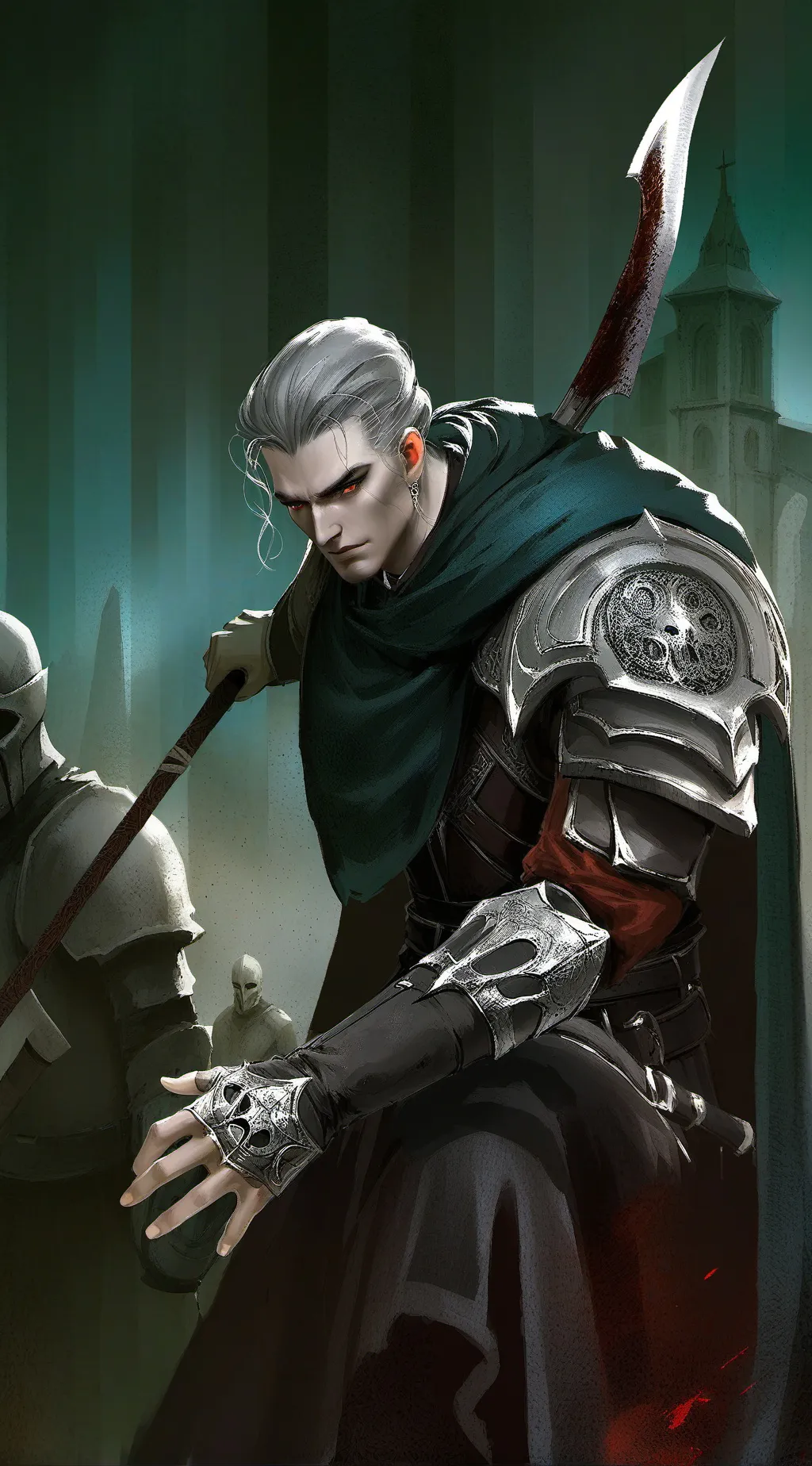 ai character: Furro calor heat background