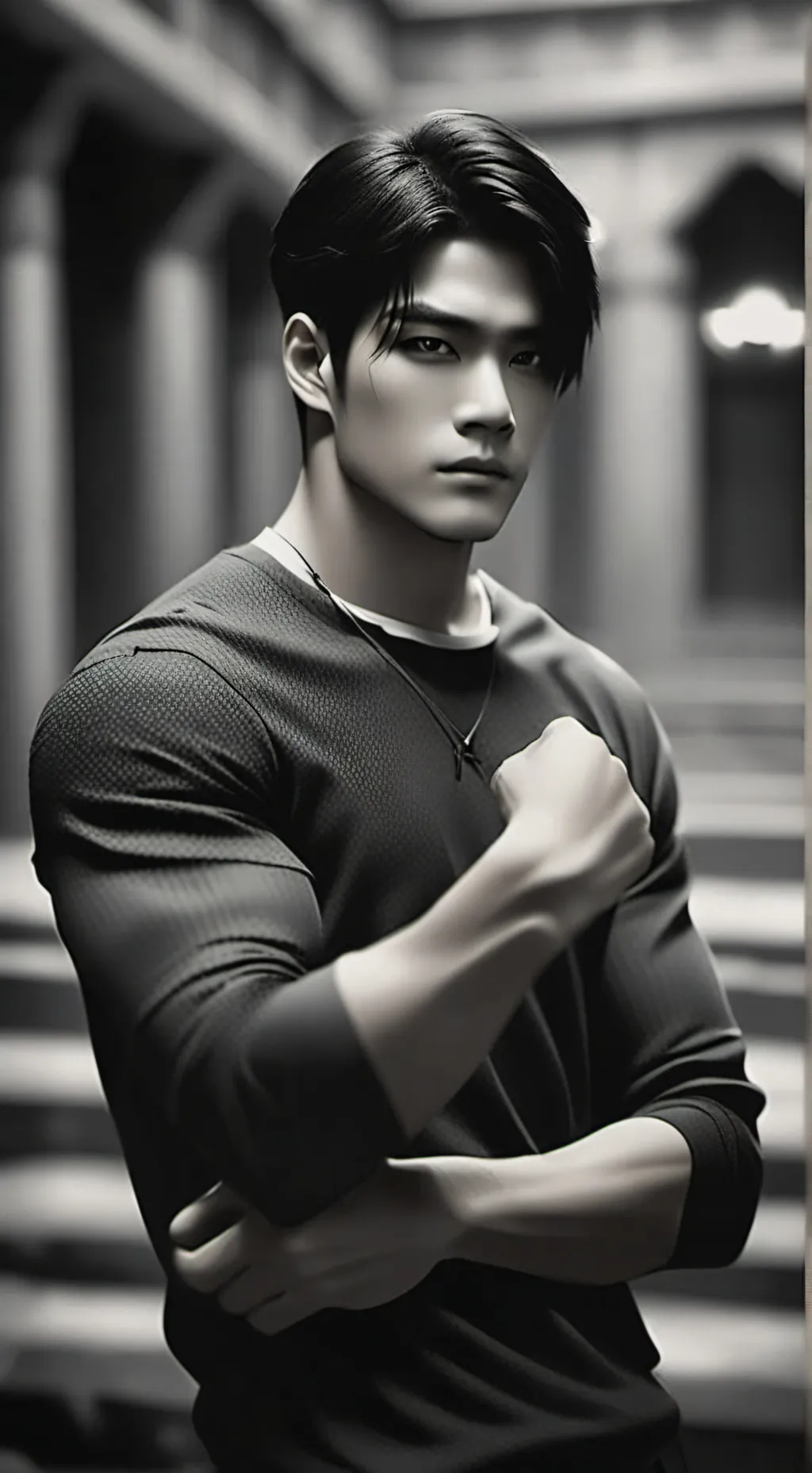 ai character: Lukas background