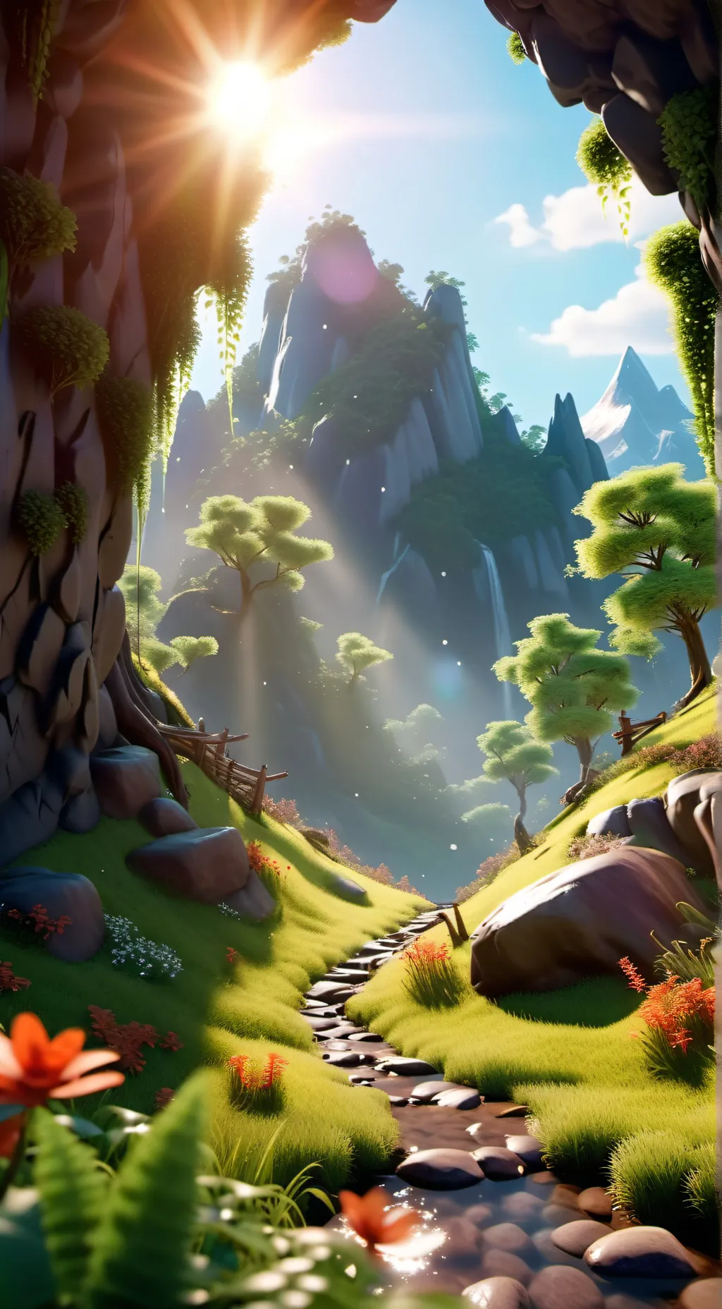 ai character: Sprunki argument background