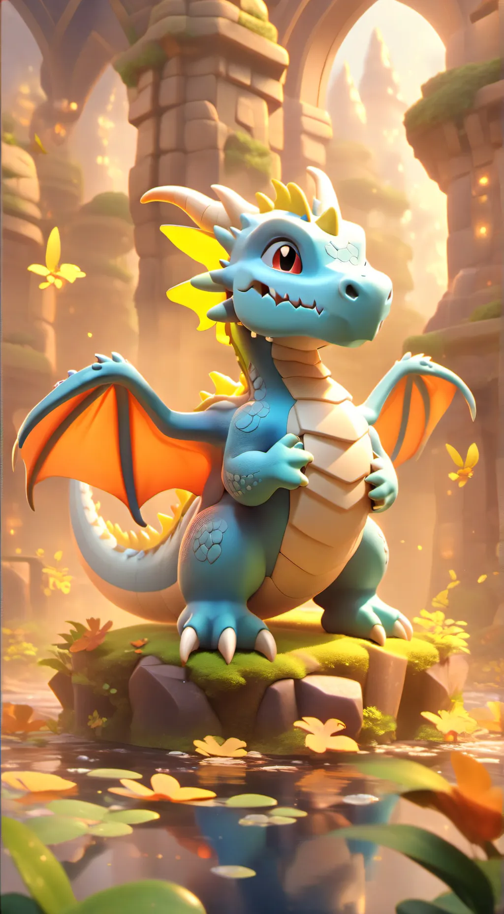 ai character: Sapphire  background