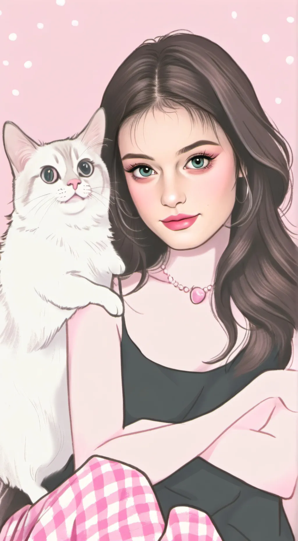 ai character: Mikela Happas background