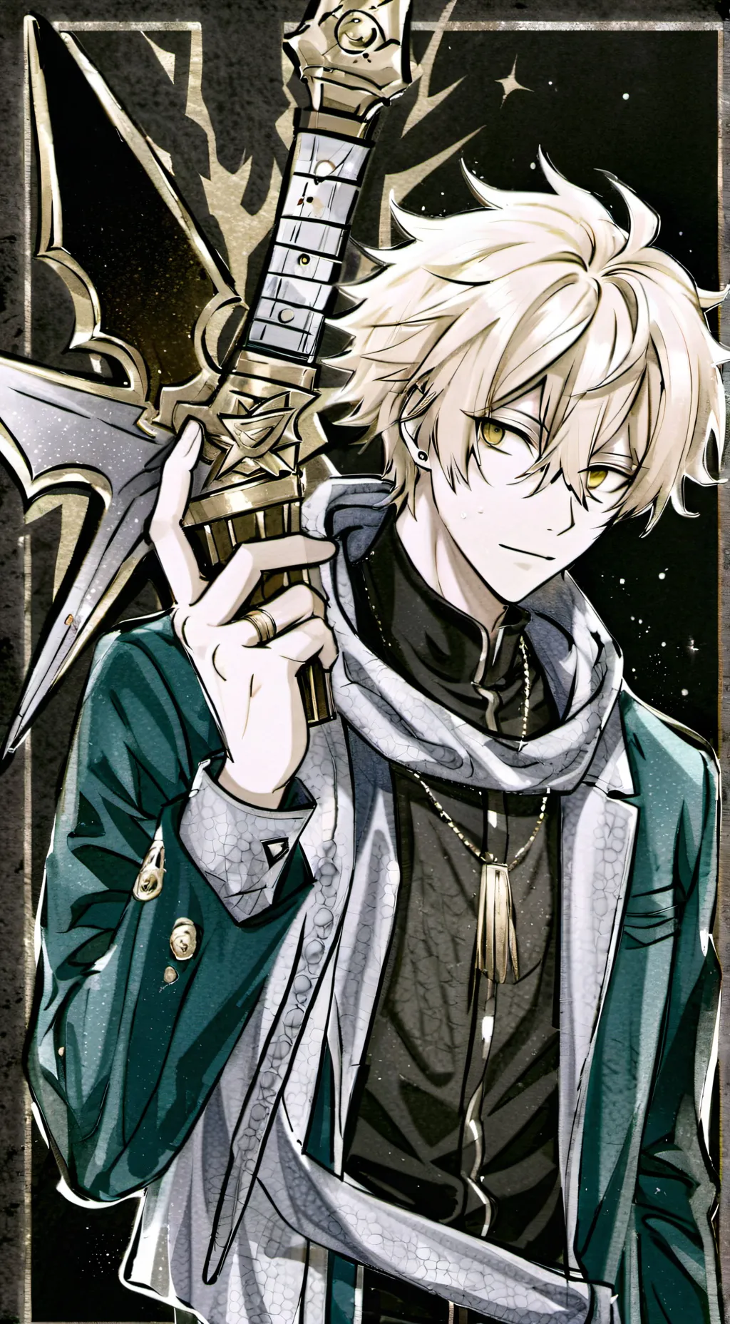 ai character: Bakugo background