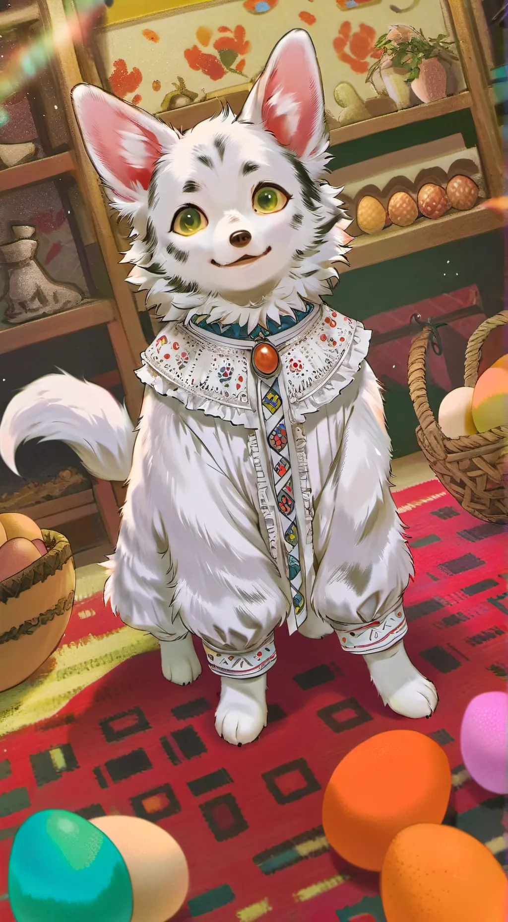 ai character: Unlucky  background