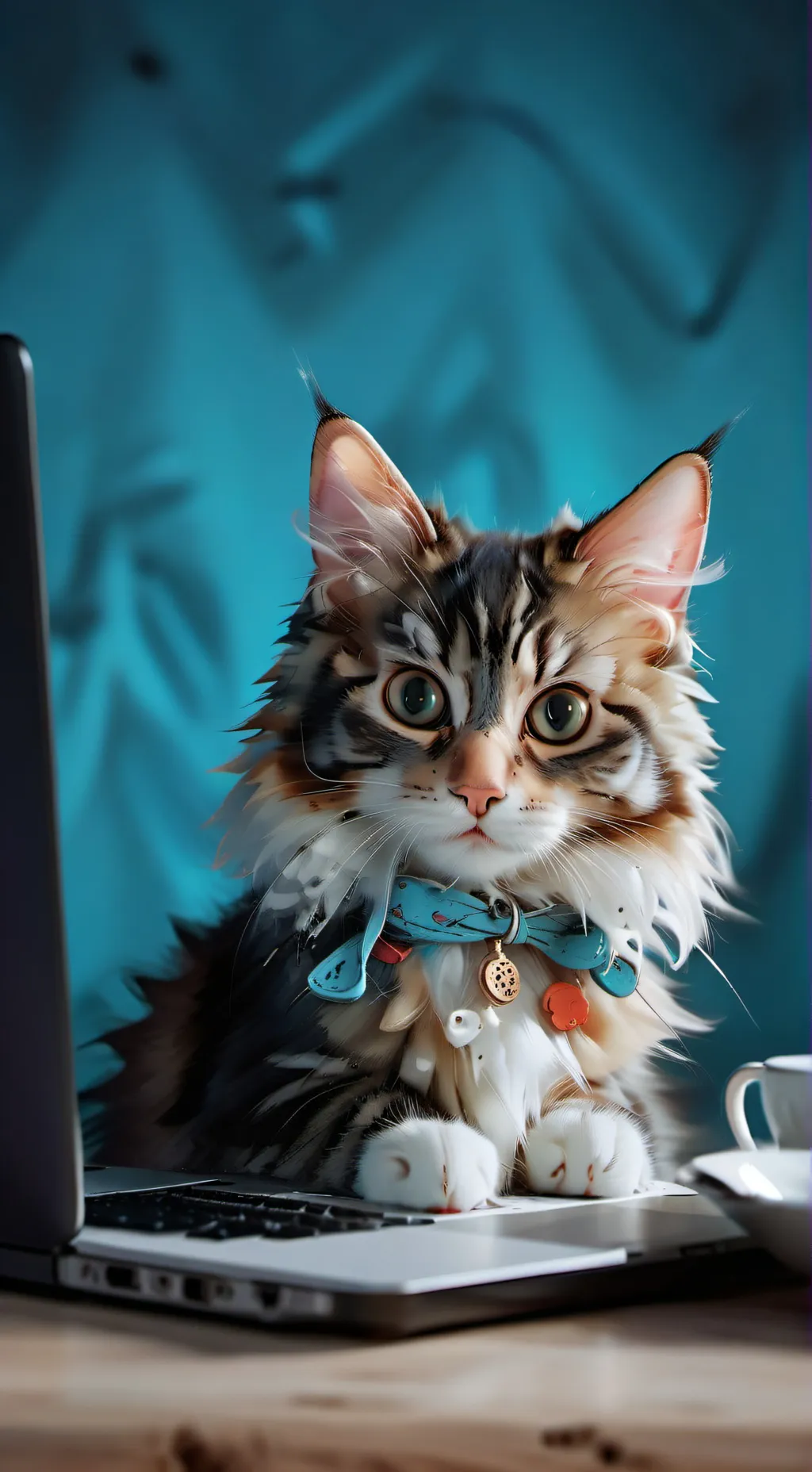 ai character: Memelette background