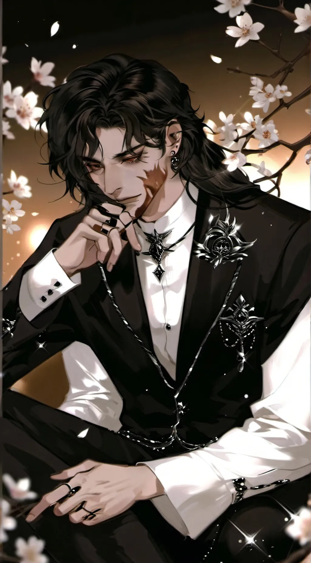 ai character: Ryōichi ^^ background