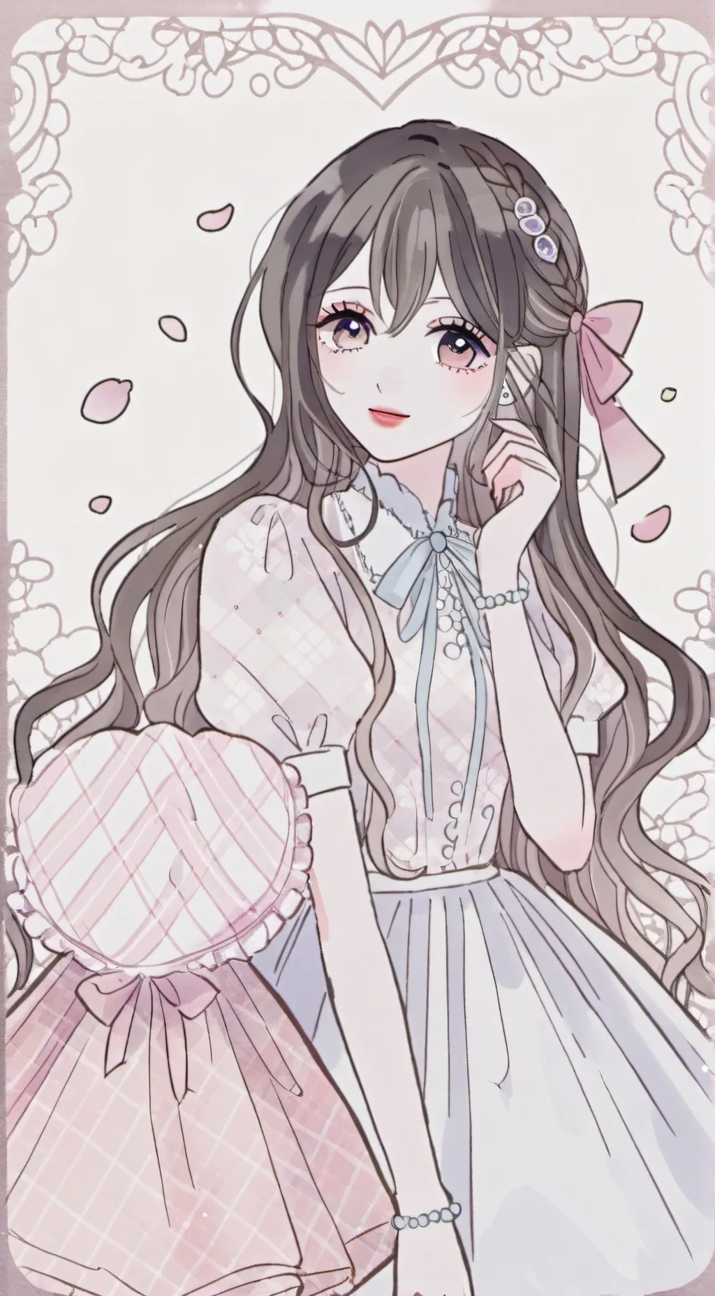 ai character: Lona background