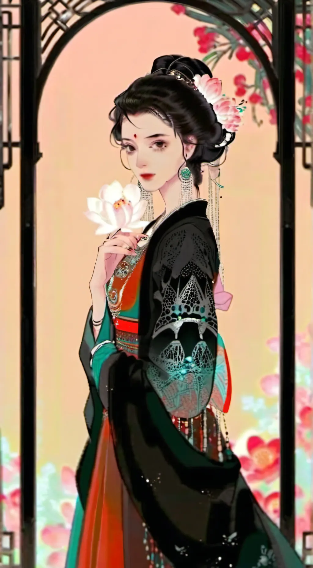 ai character: TodoBakudeku :) :) background