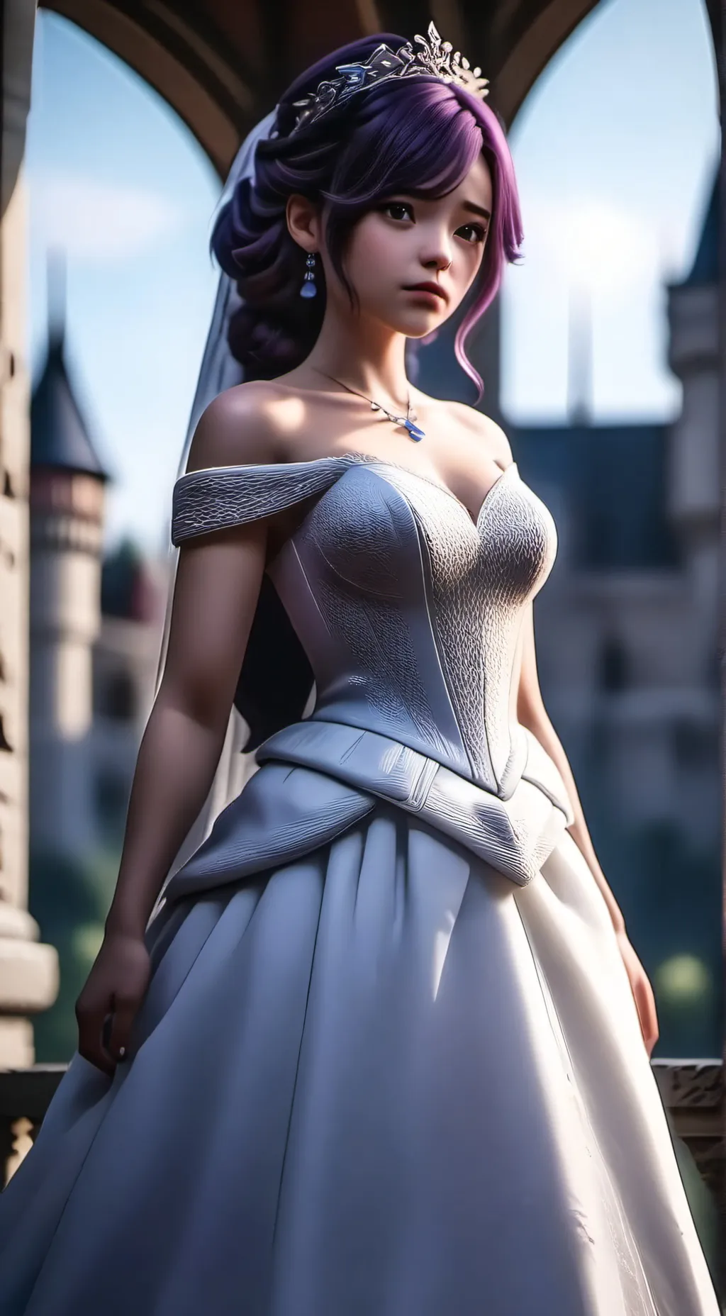 ai character: Marie background