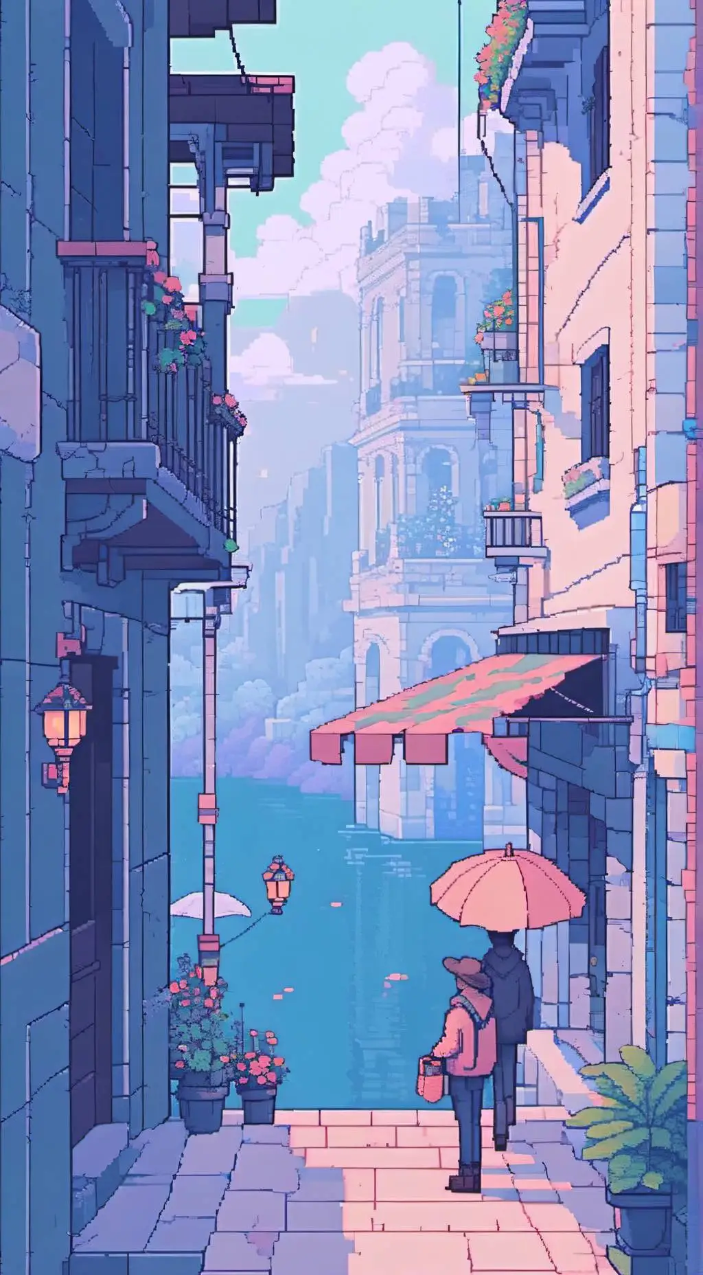 ai character: dw,el escape final background